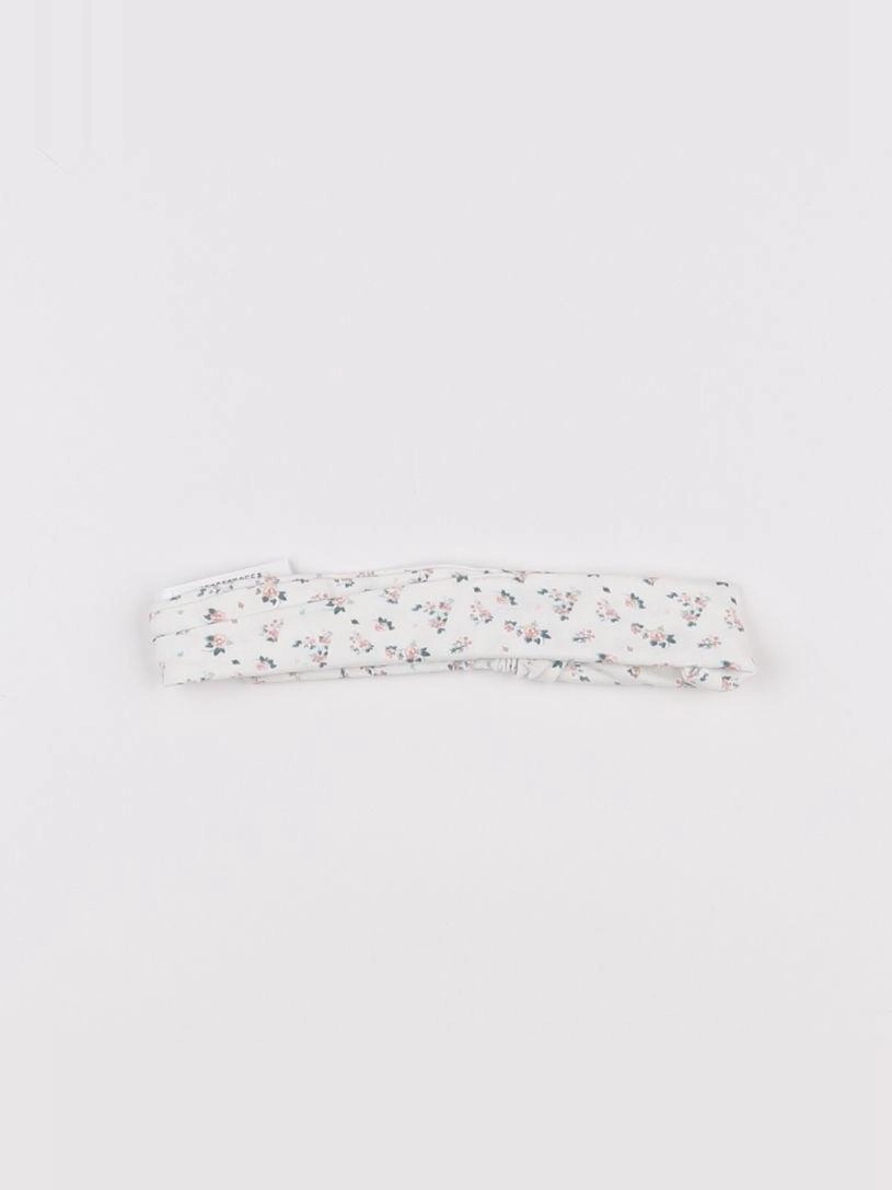 Vertbaudet - bandeau blanc - 3/6 mois