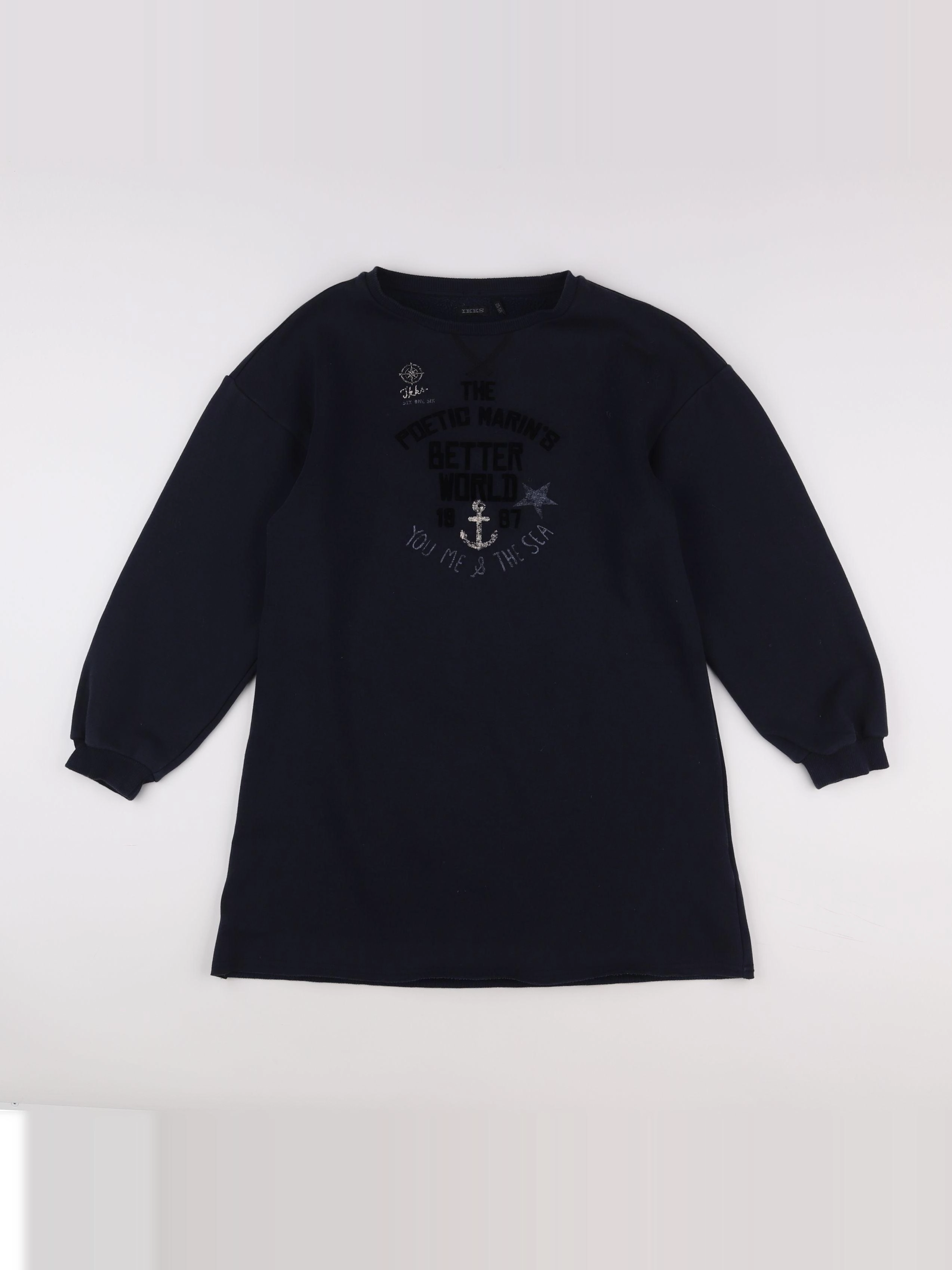 IKKS - robe bleu - 12 ans