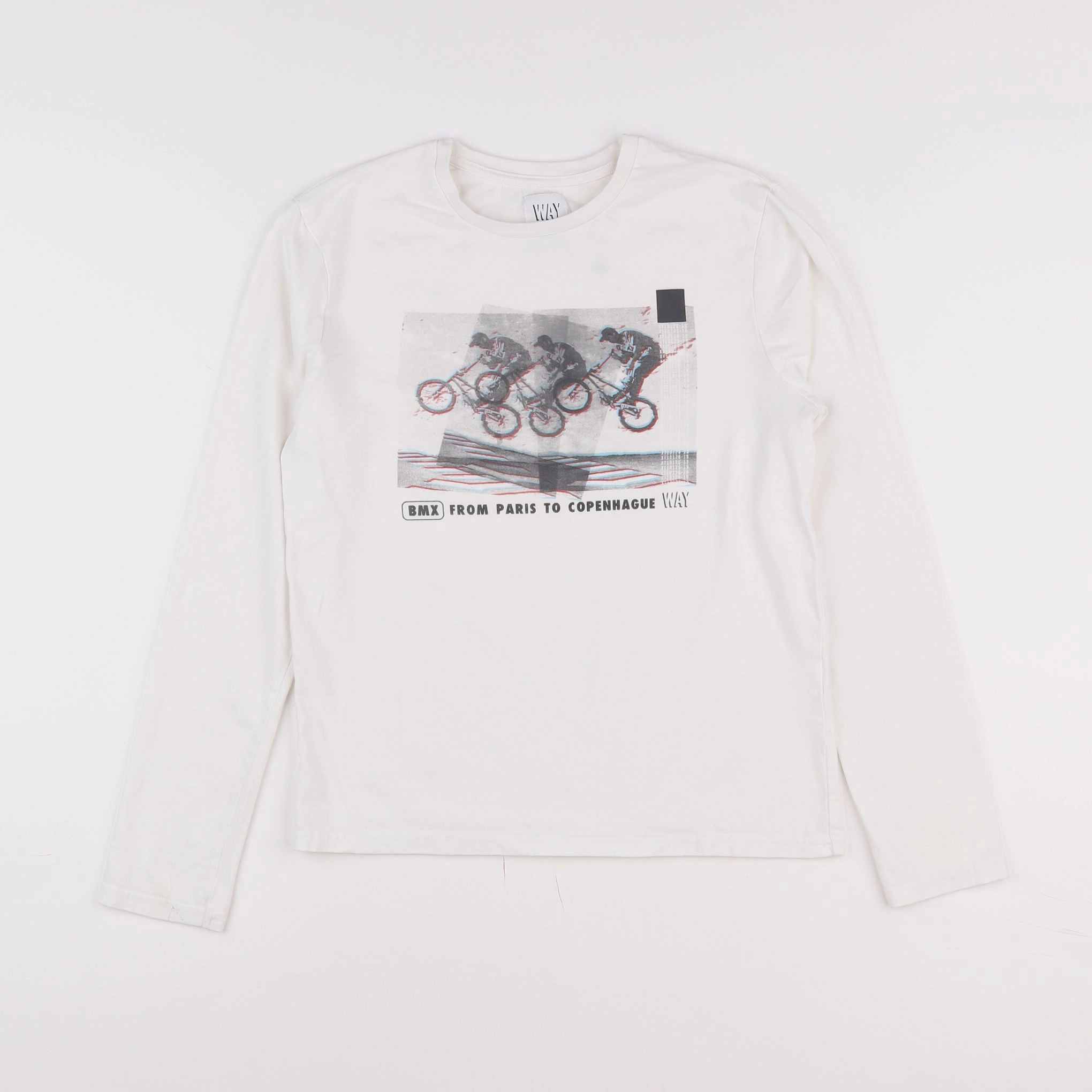 IKKS - tee-shirt blanc - 12 ans