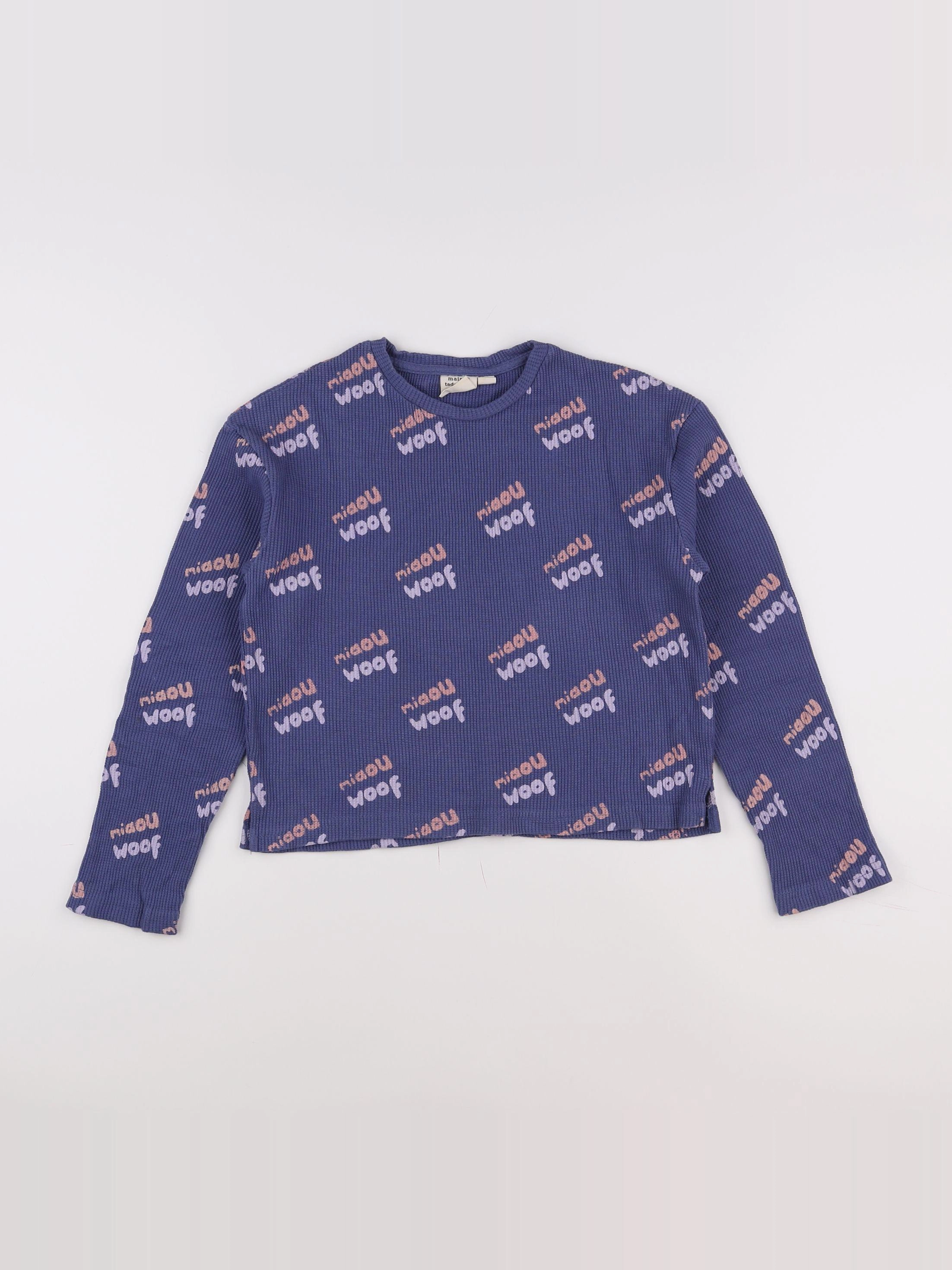 Maison Tadaboum - tee-shirt bleu - 10/11 ans