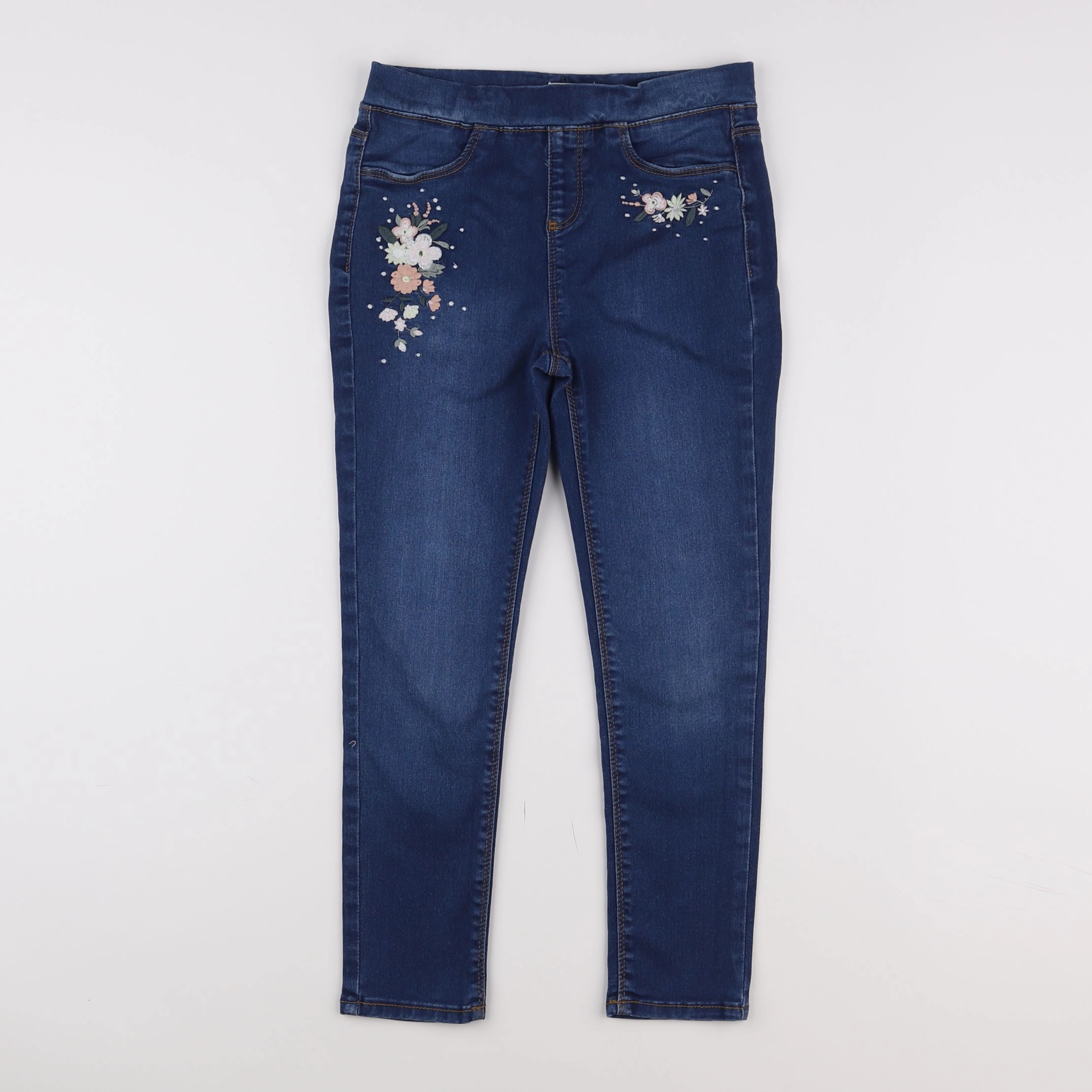 Vertbaudet - jegging bleu - 10 ans