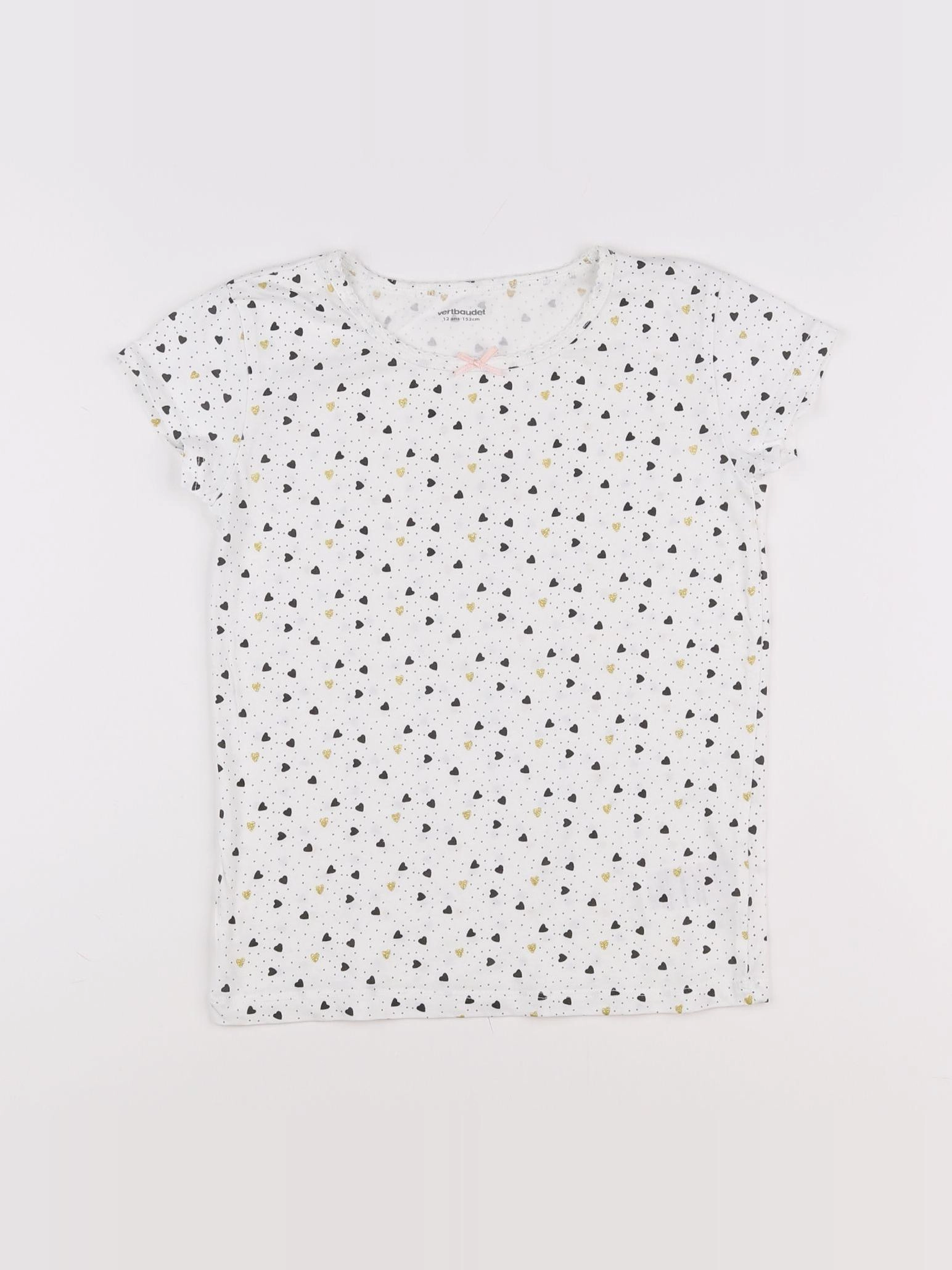 Vertbaudet - maillot de corps blanc - 12 ans
