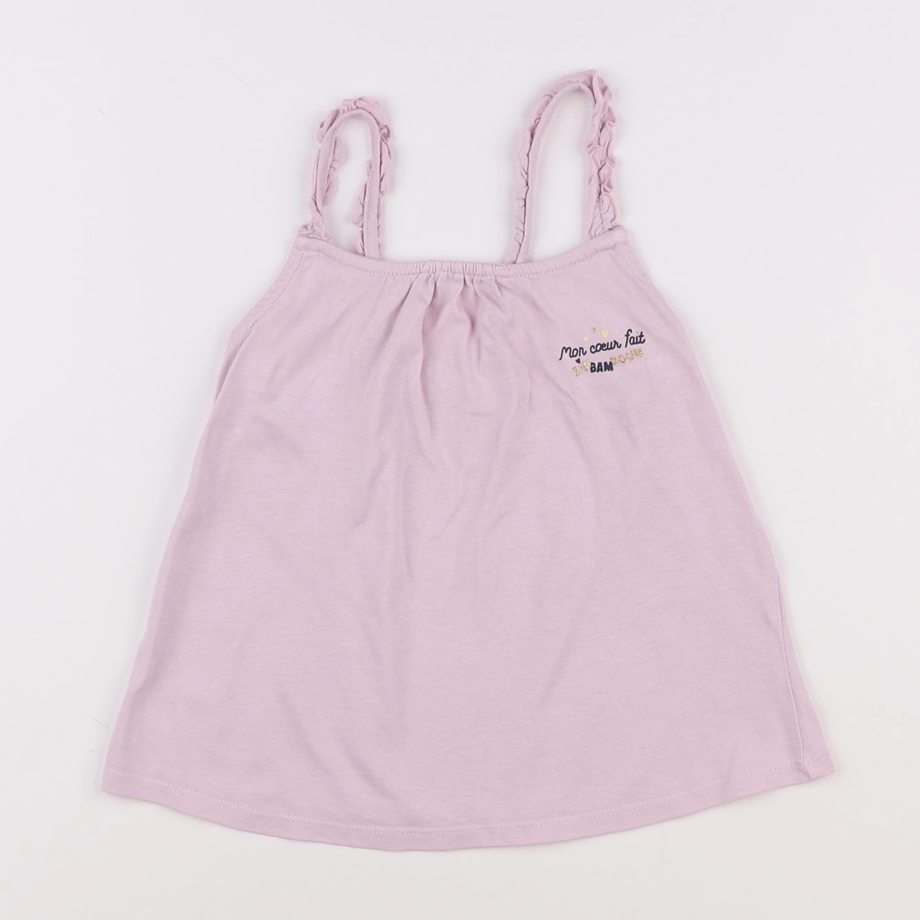 Vertbaudet - débardeur violet - 6 ans