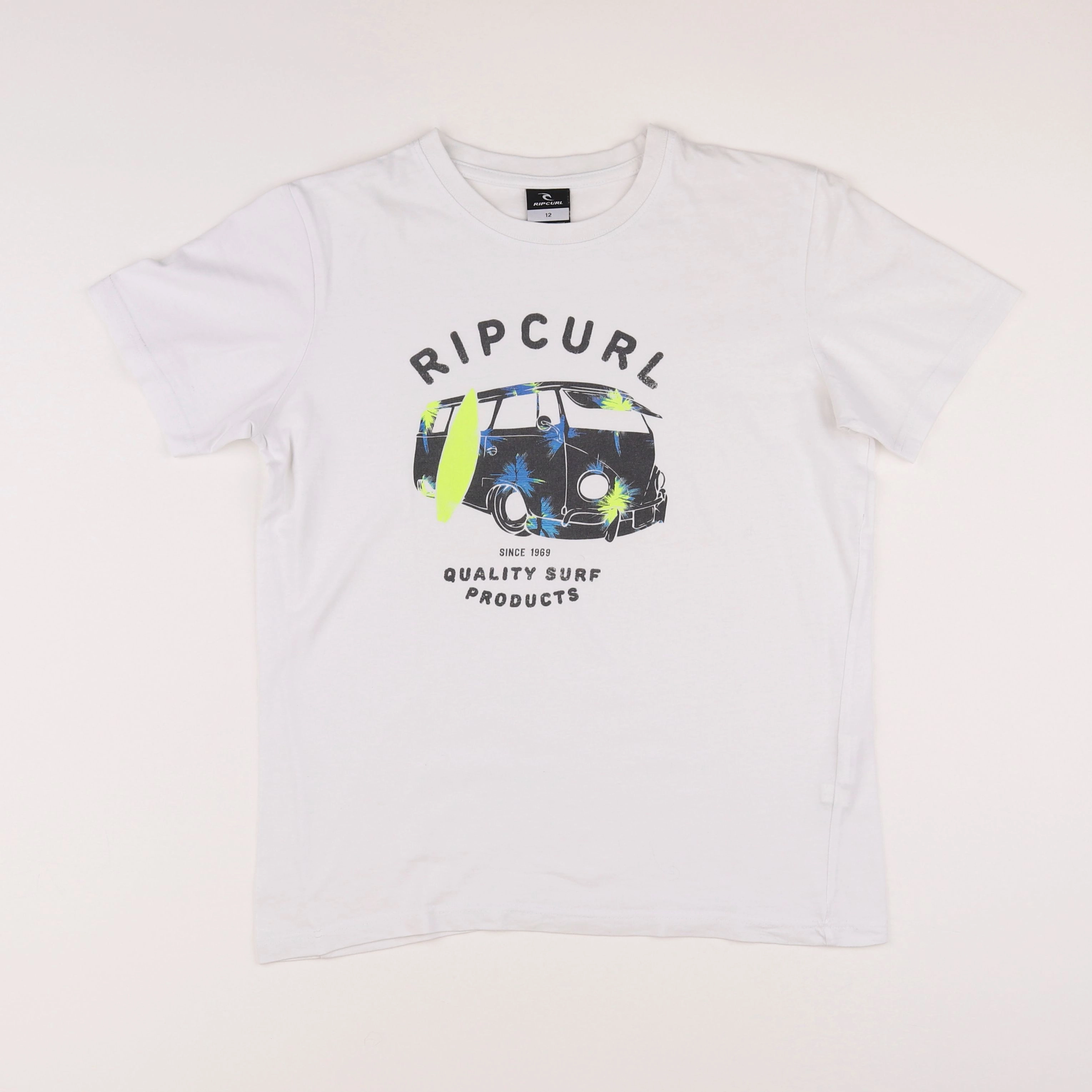 Rip curl - tee-shirt blanc - 12 ans