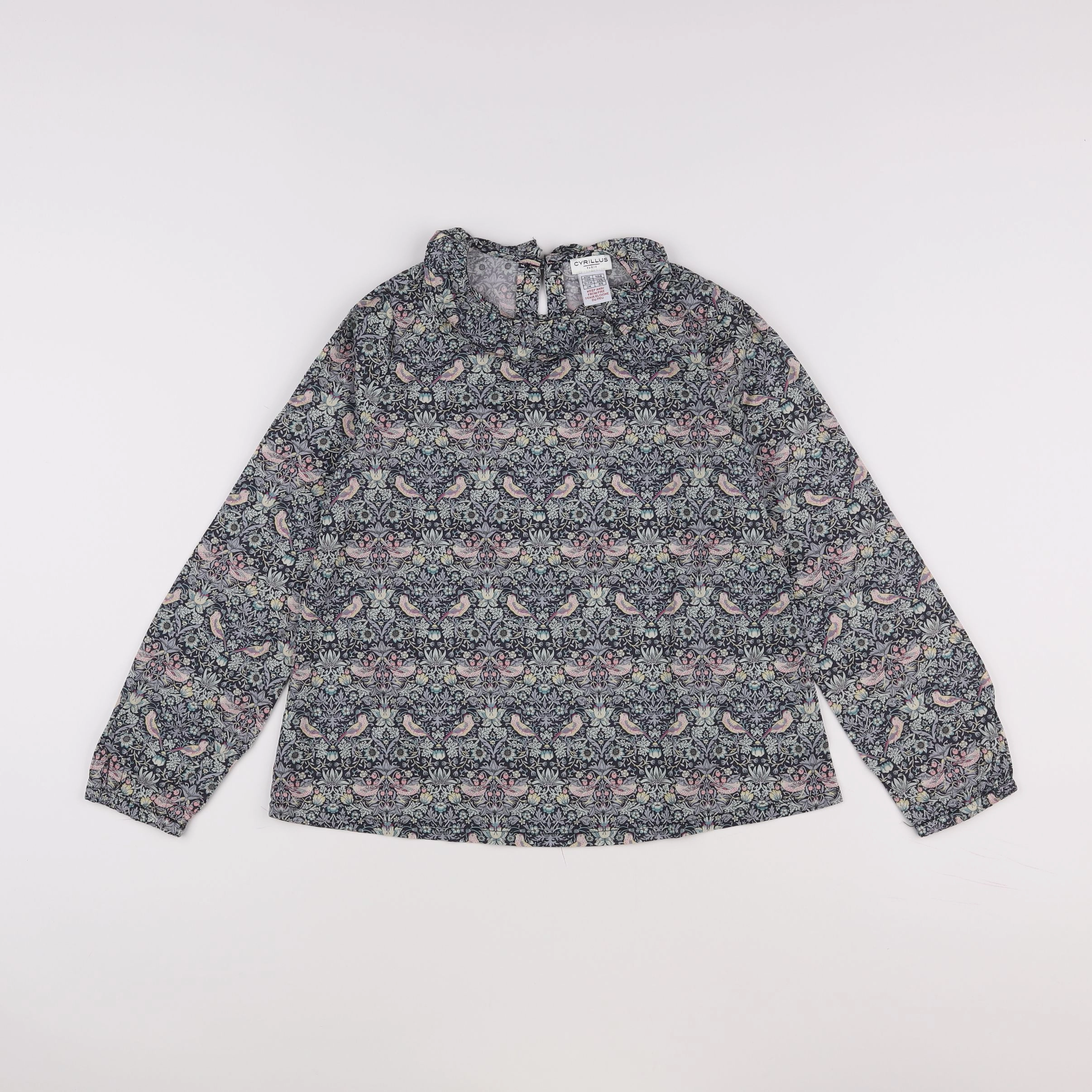 Cyrillus - blouse bleu - 10 ans