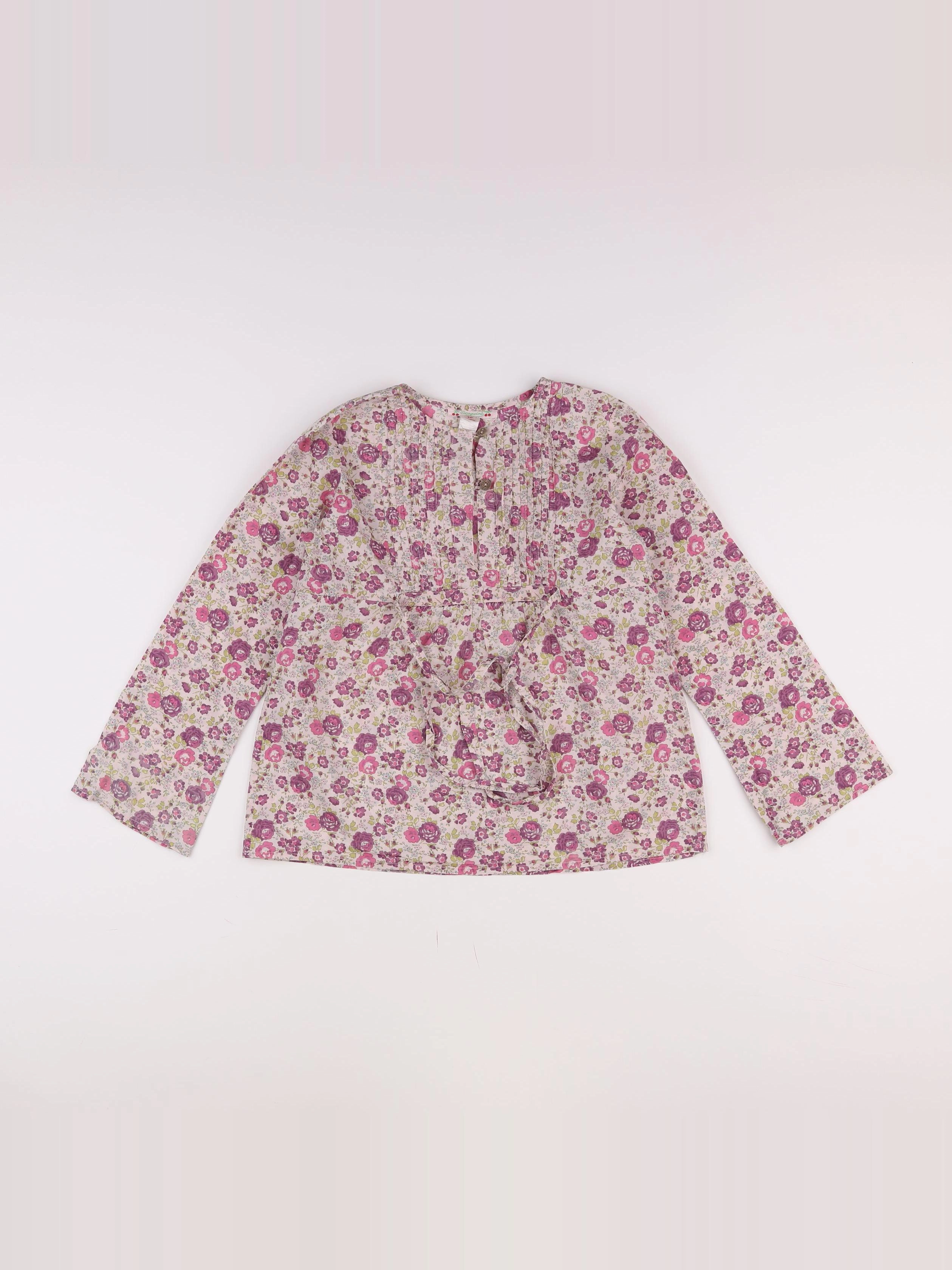 Bonpoint - blouse rose - 10 ans