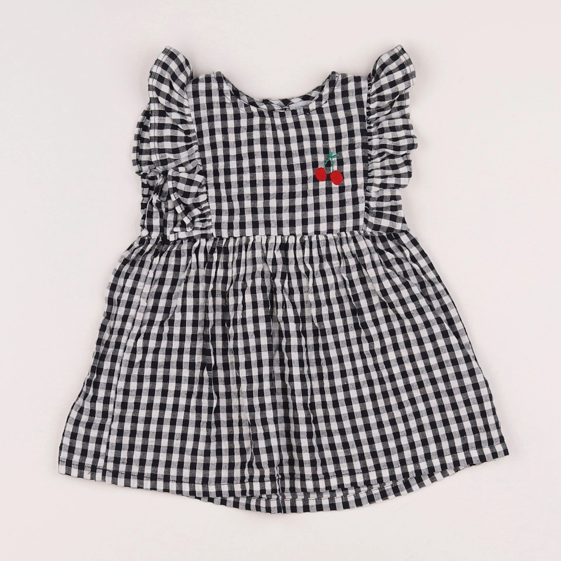 Vertbaudet - robe noir - 6 mois