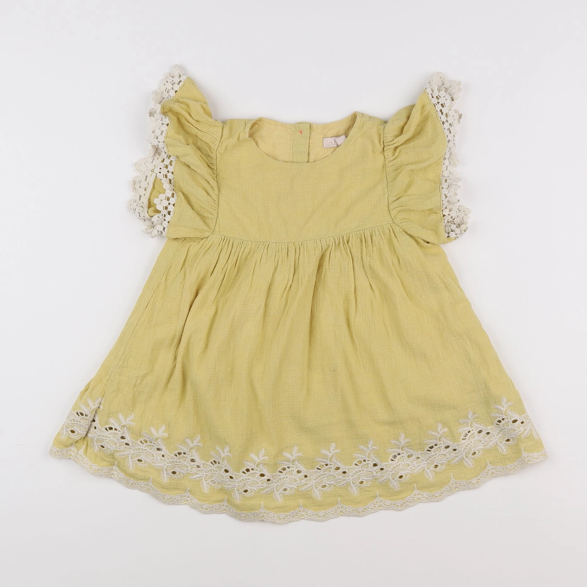 Louise Misha - robe jaune - 3 ans