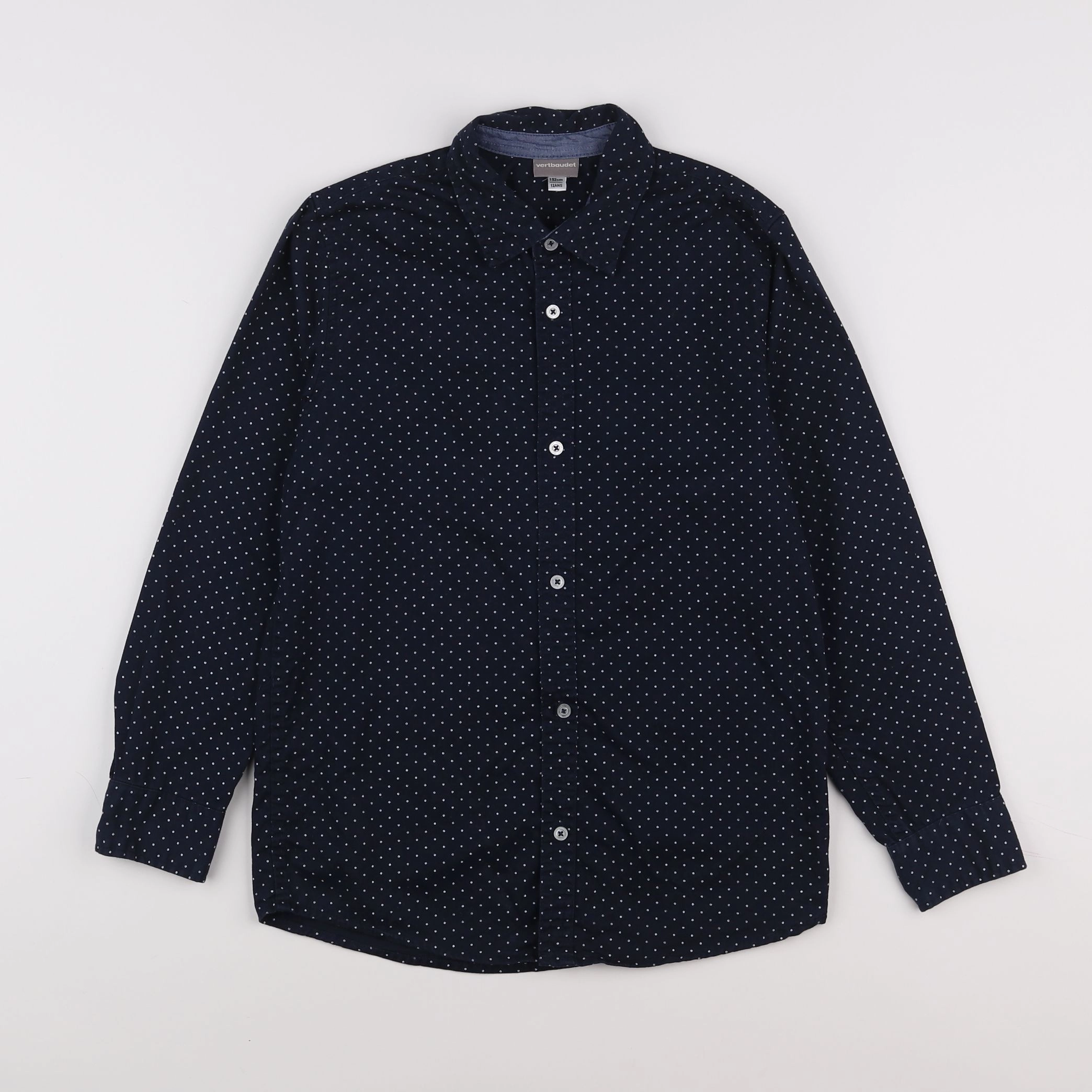 Vertbaudet - chemise bleu - 12 ans