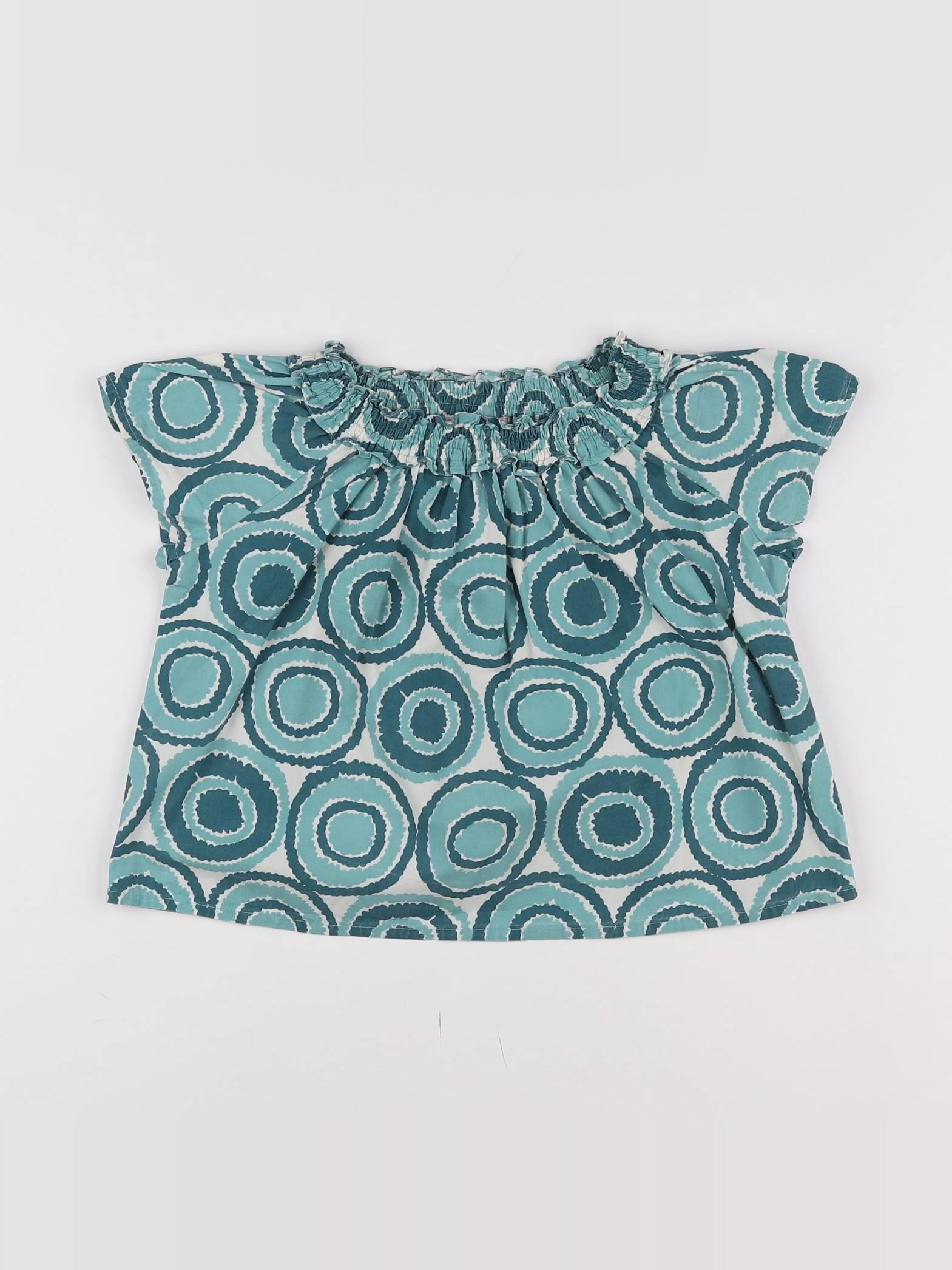 Bonpoint - blouse vert - 4 ans