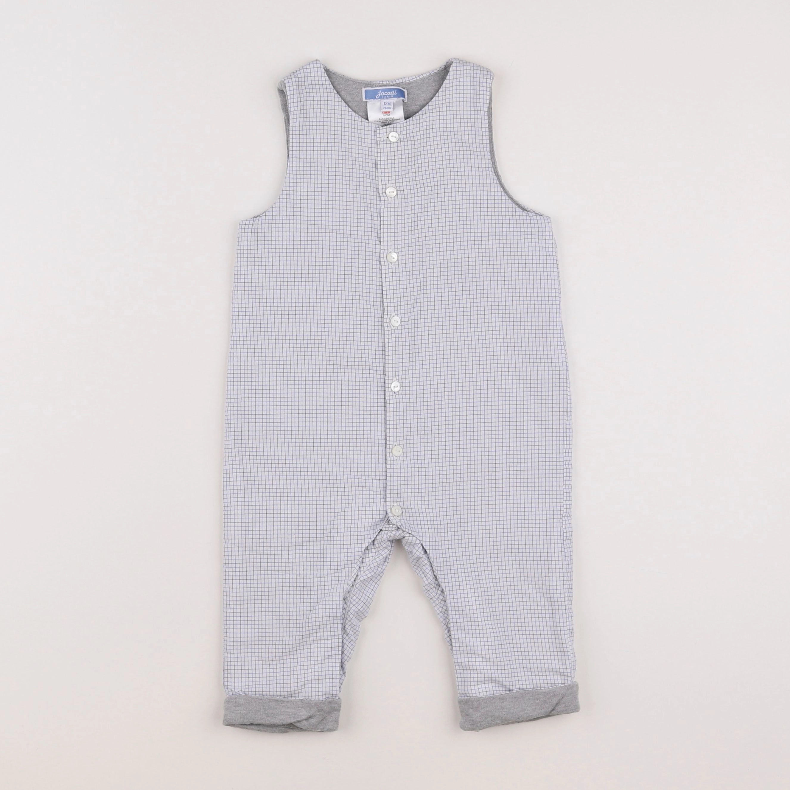 Jacadi - combinaison bleu - 12 mois