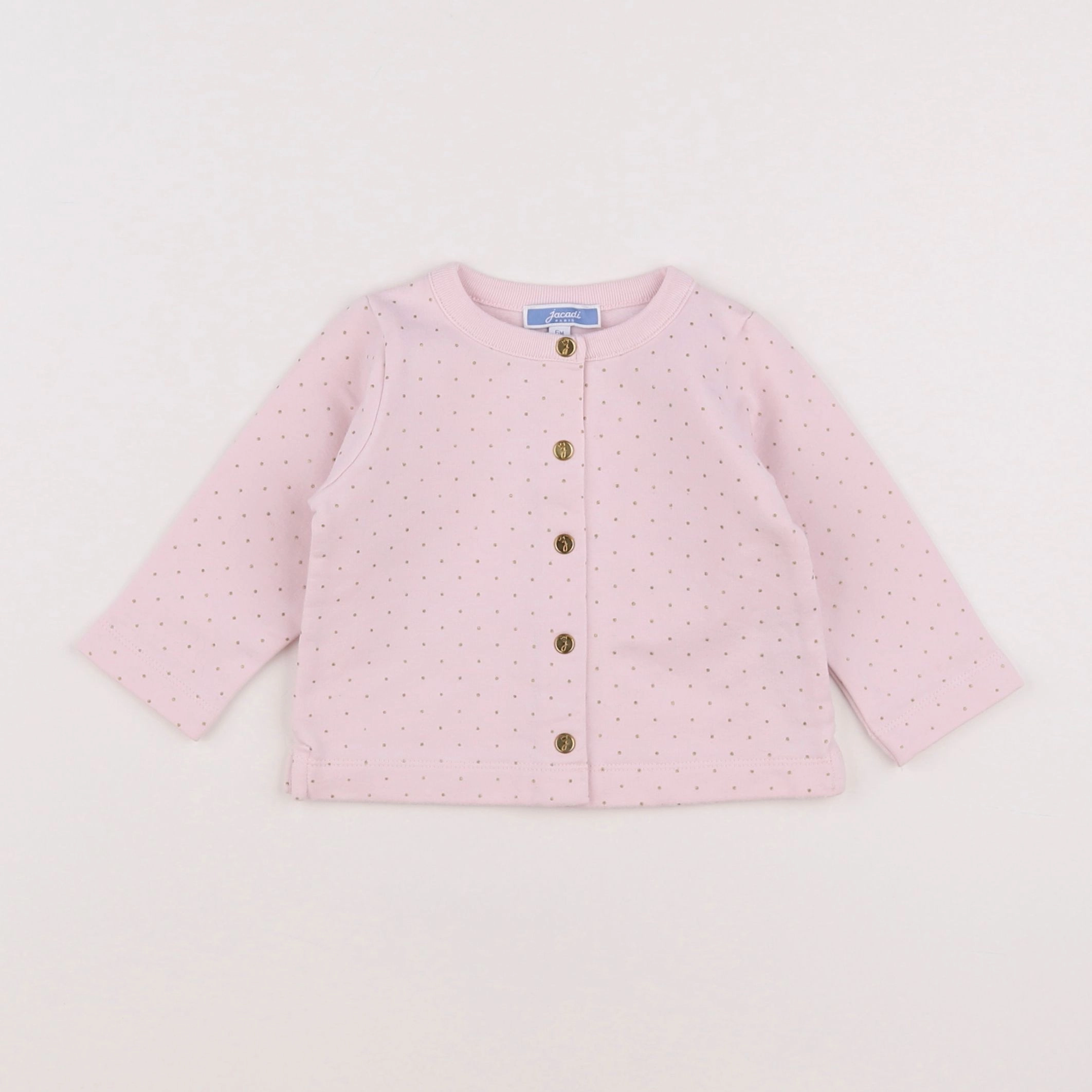 Jacadi - sweat rose - 6 mois