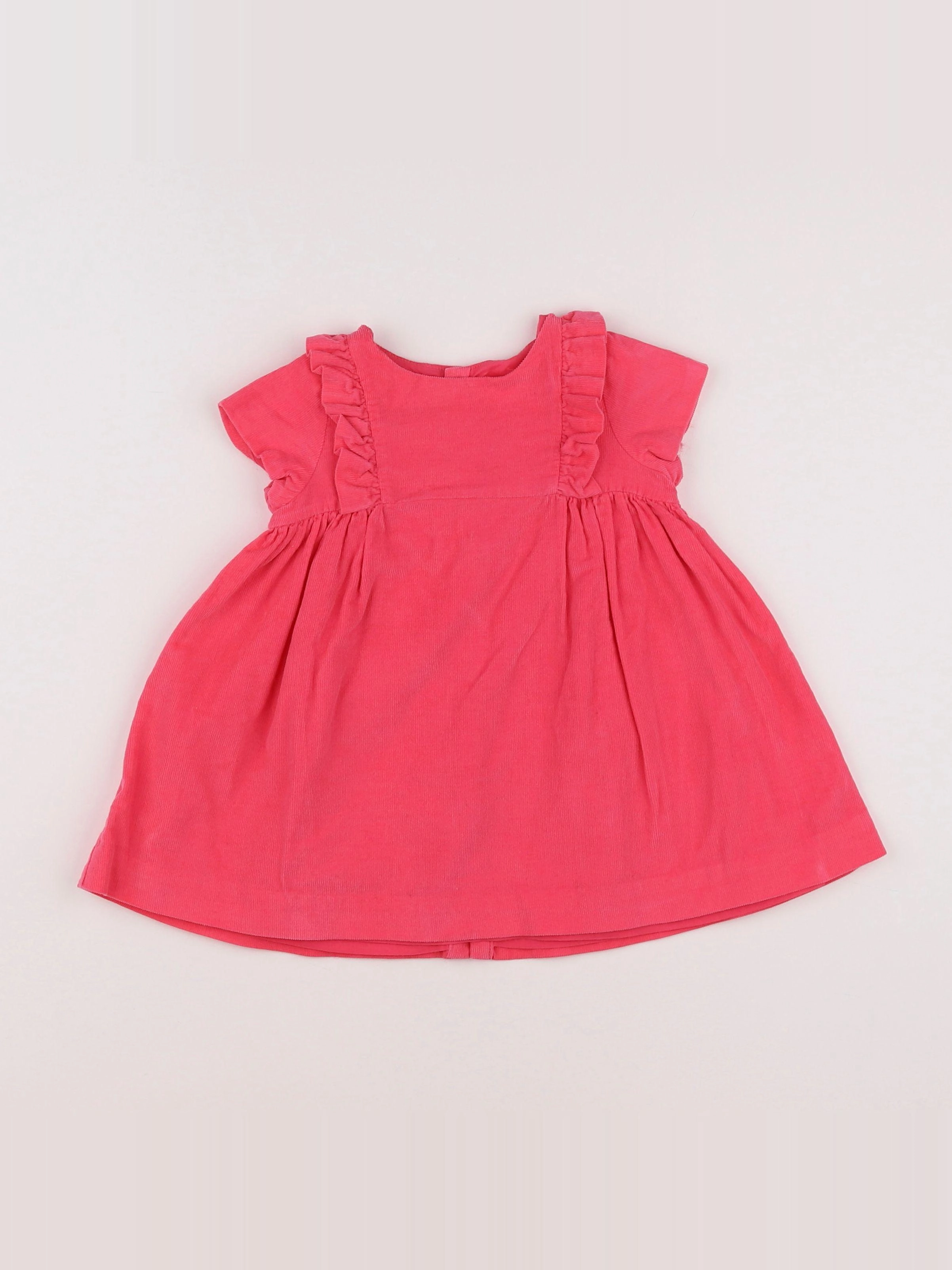 Jacadi - robe rose - 12 mois