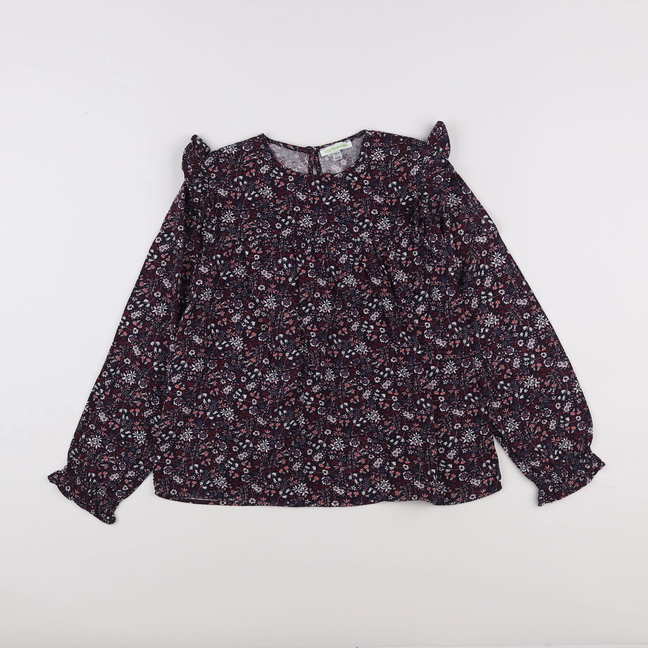 Vertbaudet - blouse multicolore - 10 ans