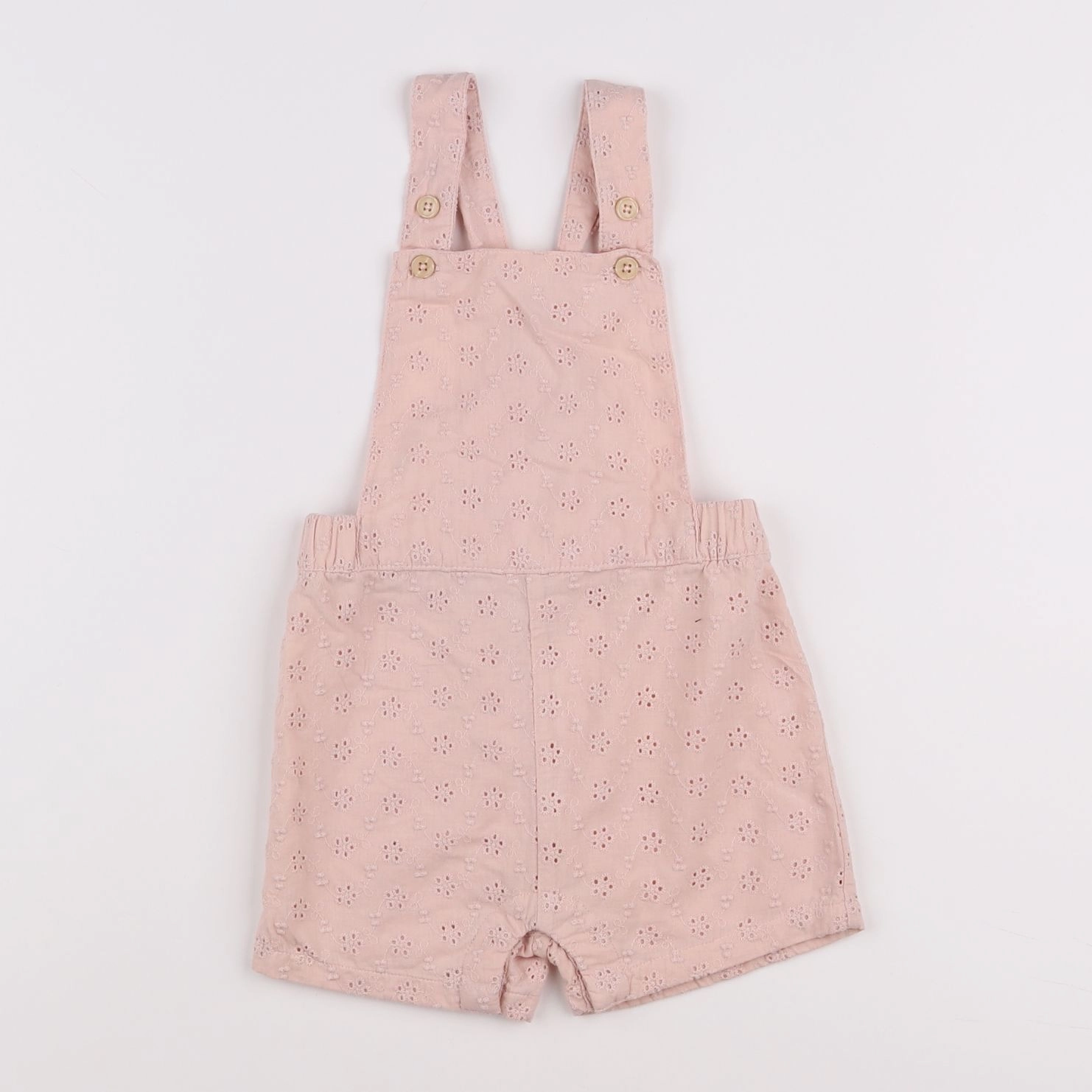 Petit Bateau - salopette rose - 12 mois