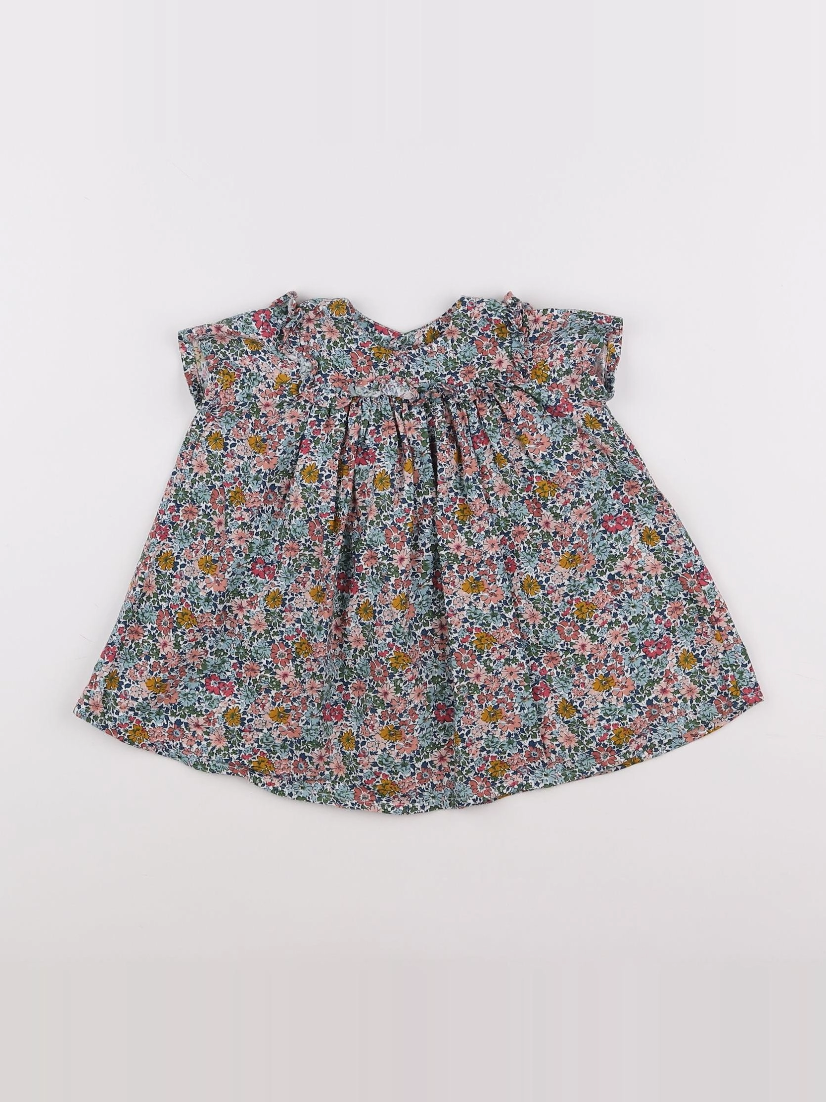 Boutchou - robe multicolore - 9 mois