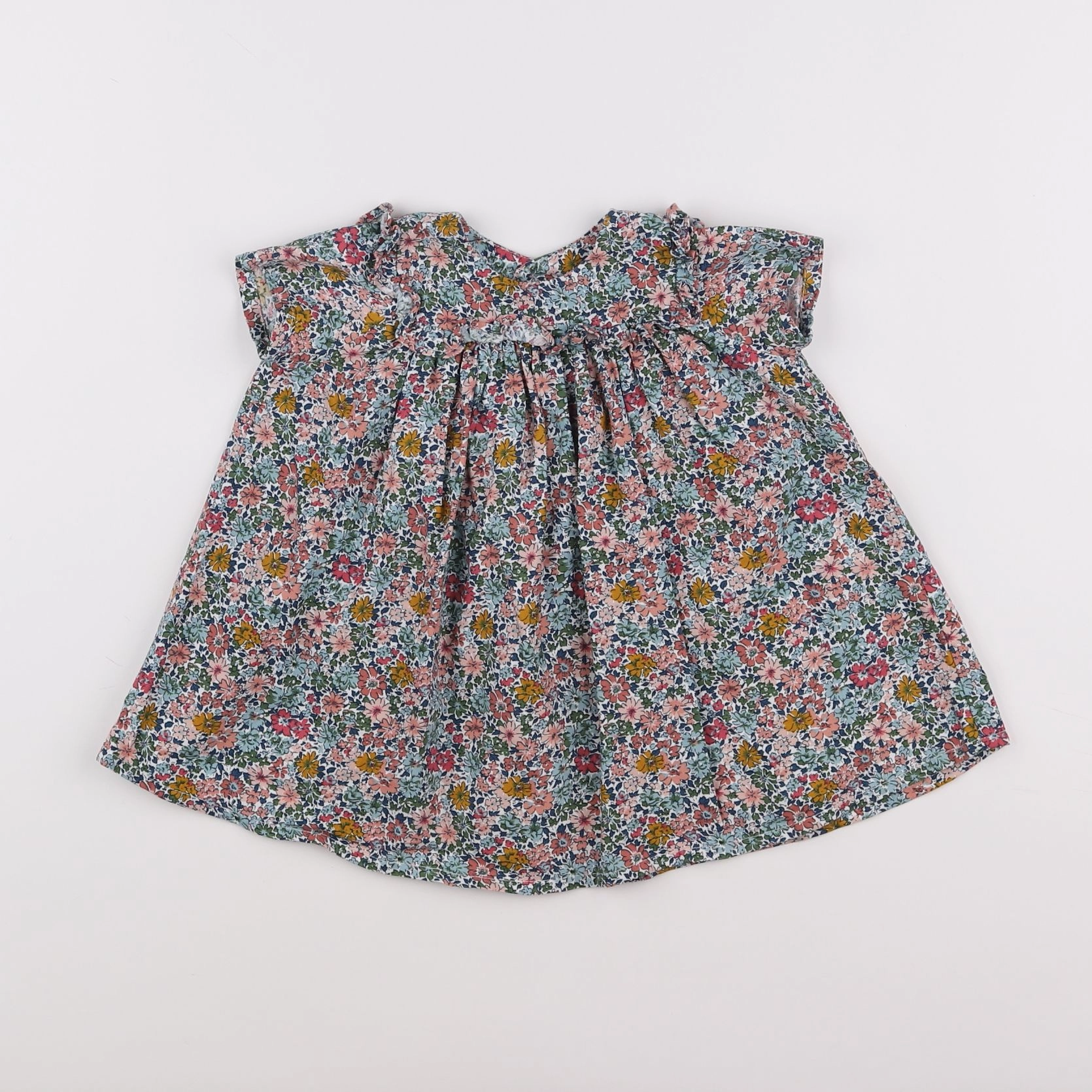 Boutchou - robe multicolore - 9 mois