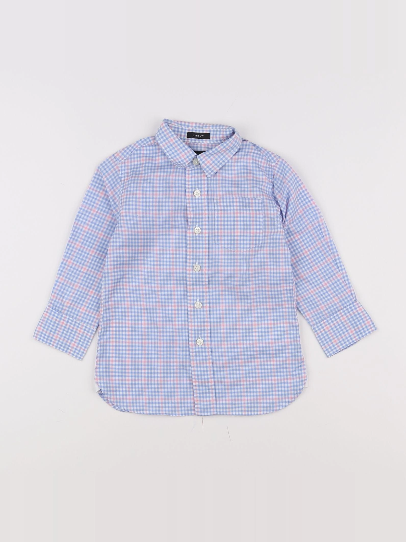Crewcuts - chemise bleu - 2 ans