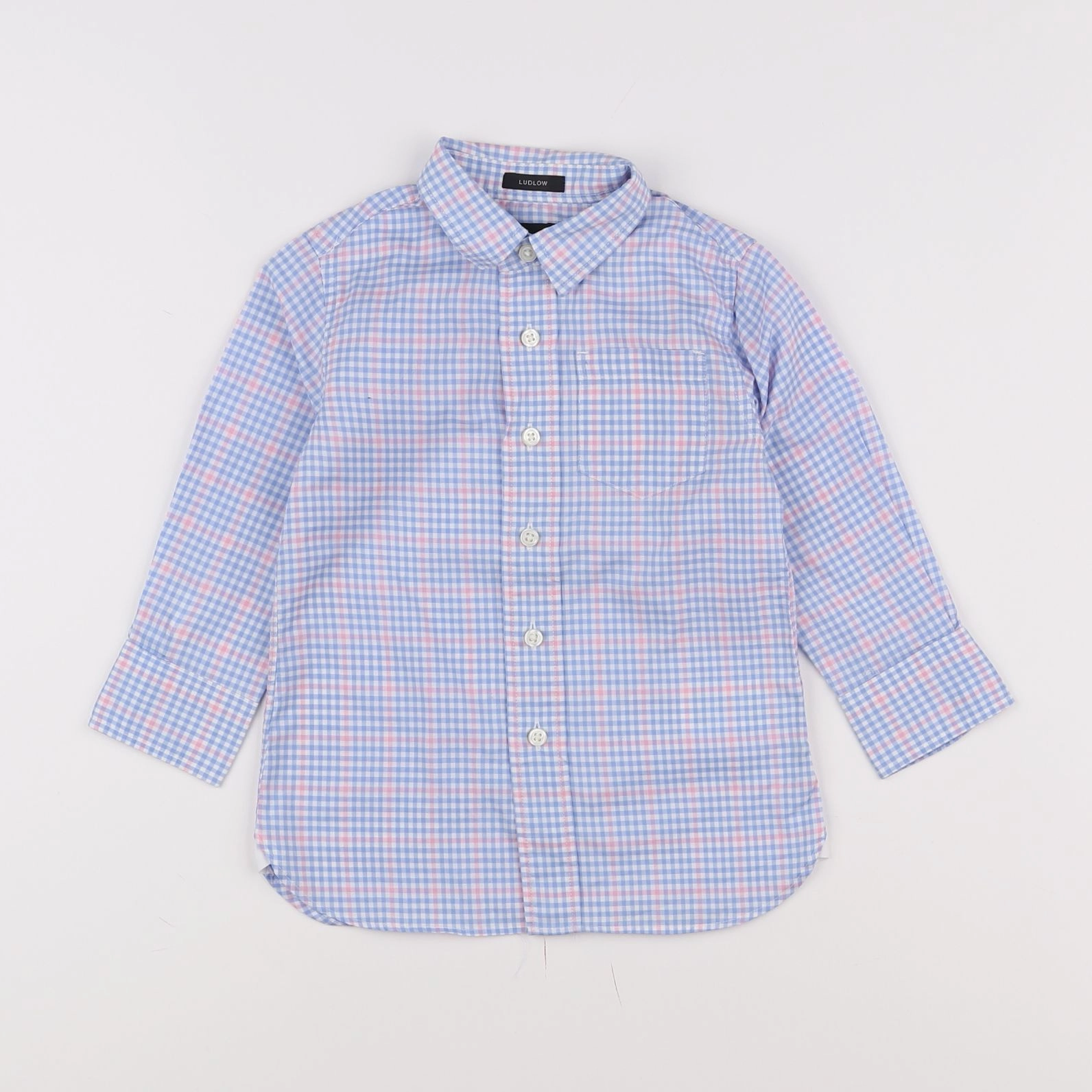 Crewcuts - chemise bleu - 2 ans