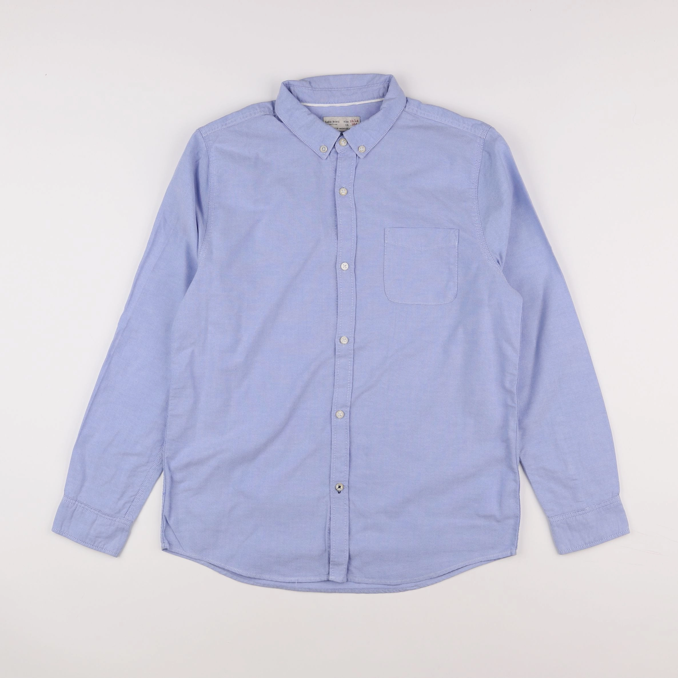 Zara - chemise bleu - 13/14 ans