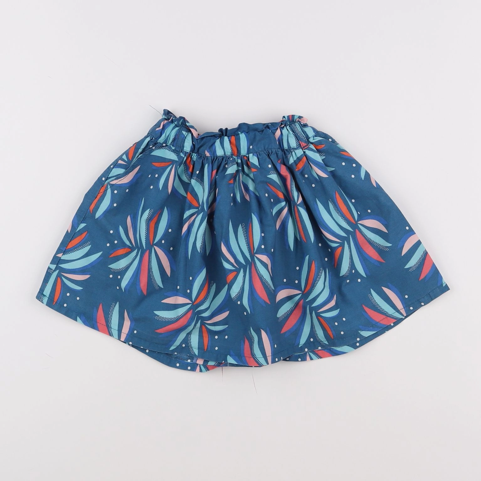 Okaidi - jupe bleu - 4 ans