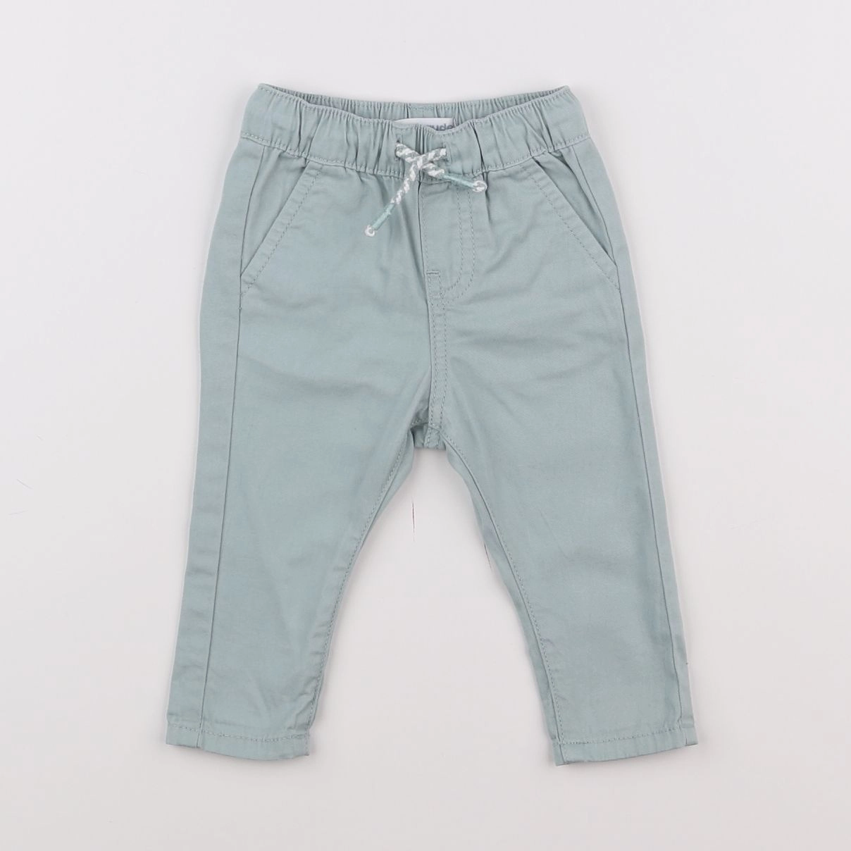 Vertbaudet - pantalon bleu - 3 mois