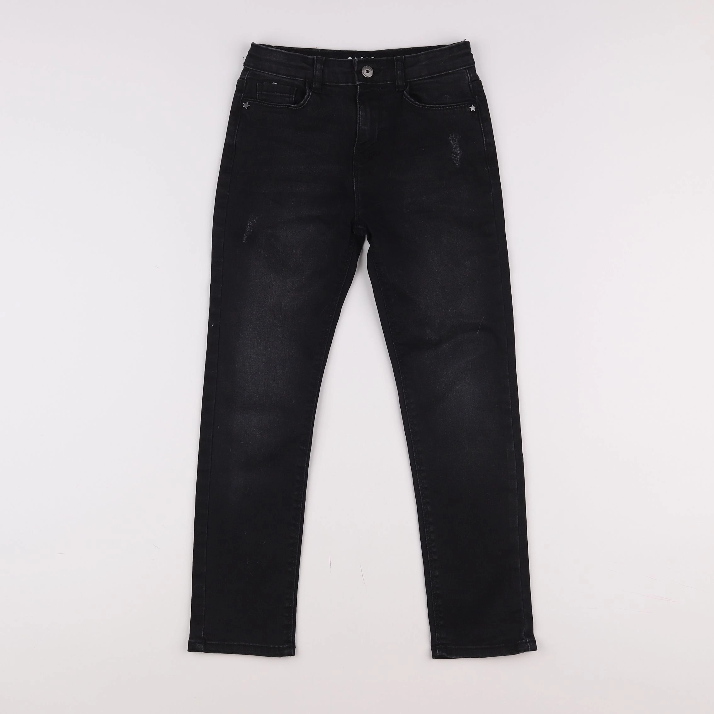 Vertbaudet - jean noir - 8 ans