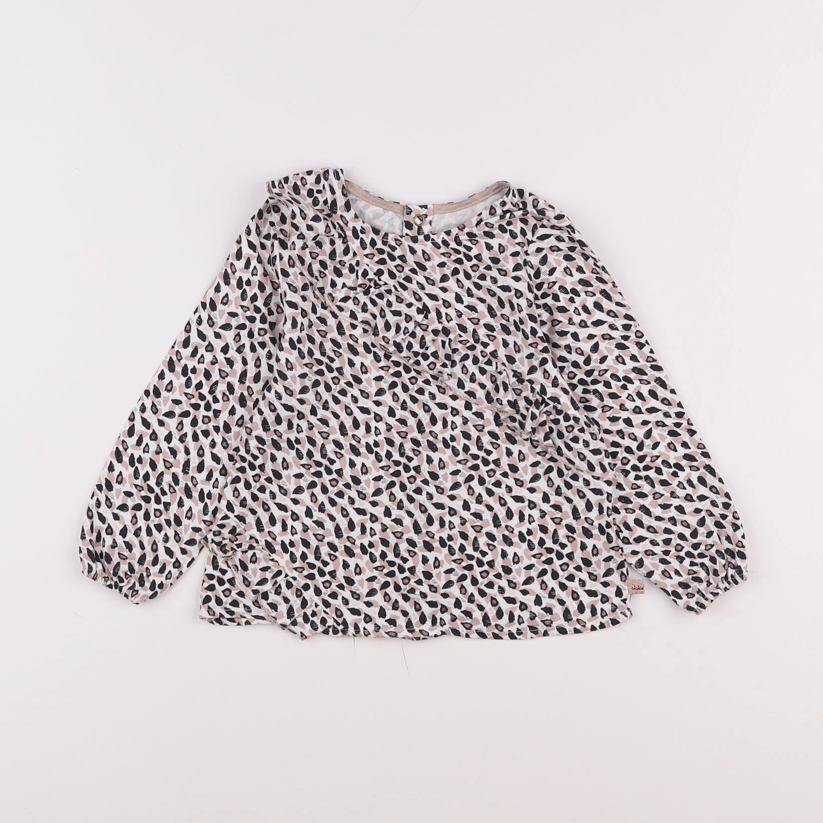 IKKS - blouse blanc - 2 ans