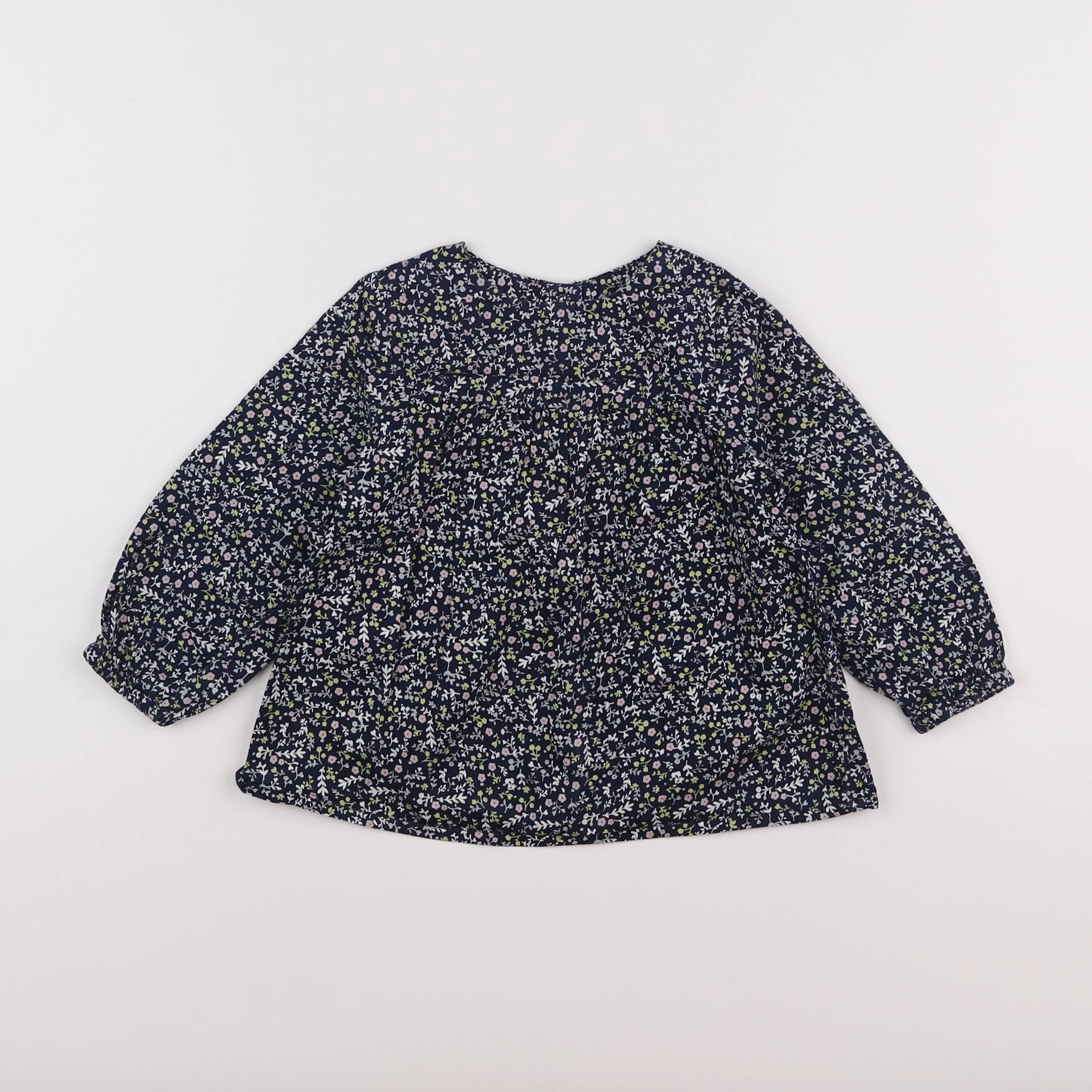Tape à l'oeil - blouse bleu - 2 ans