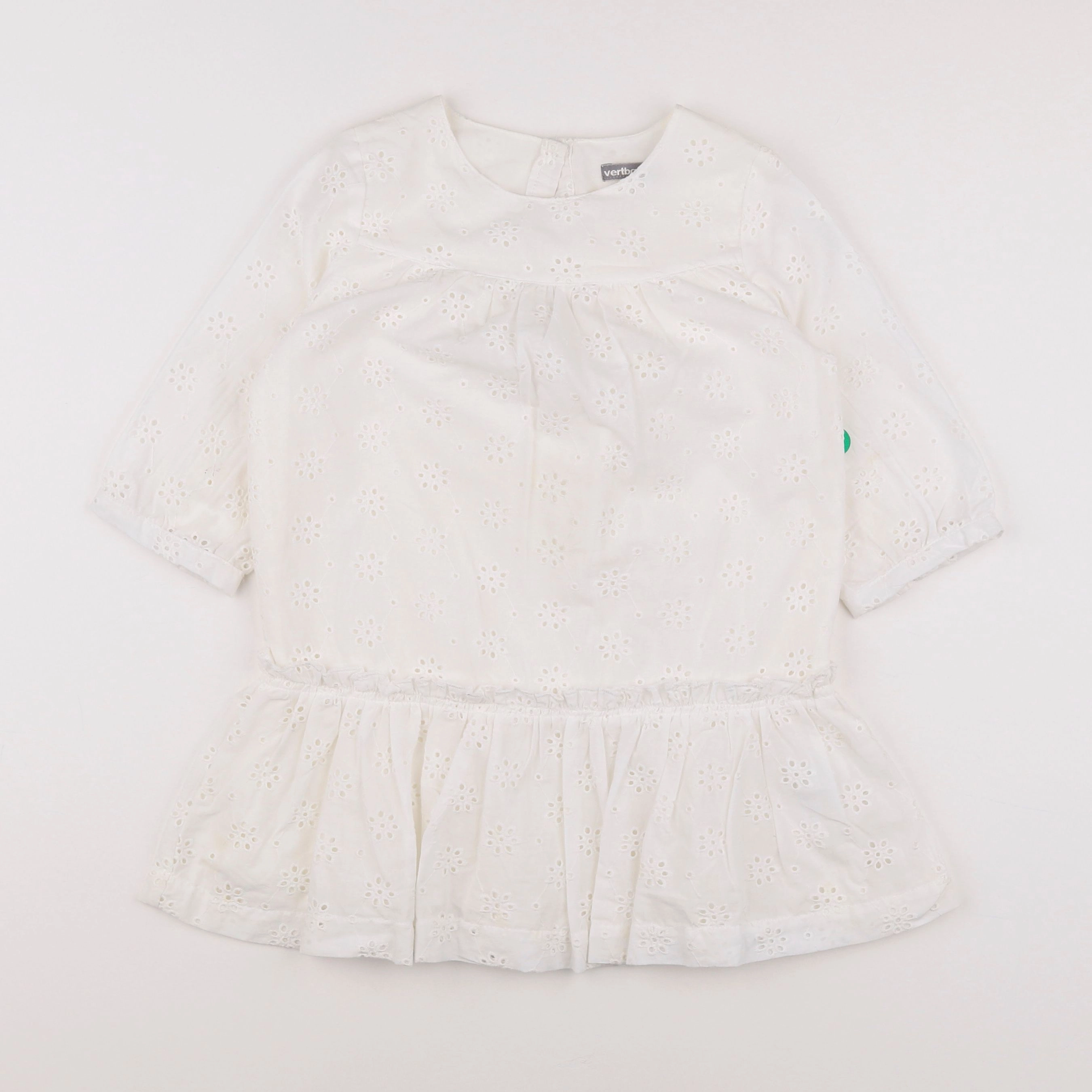 Vertbaudet - robe blanc - 5 ans