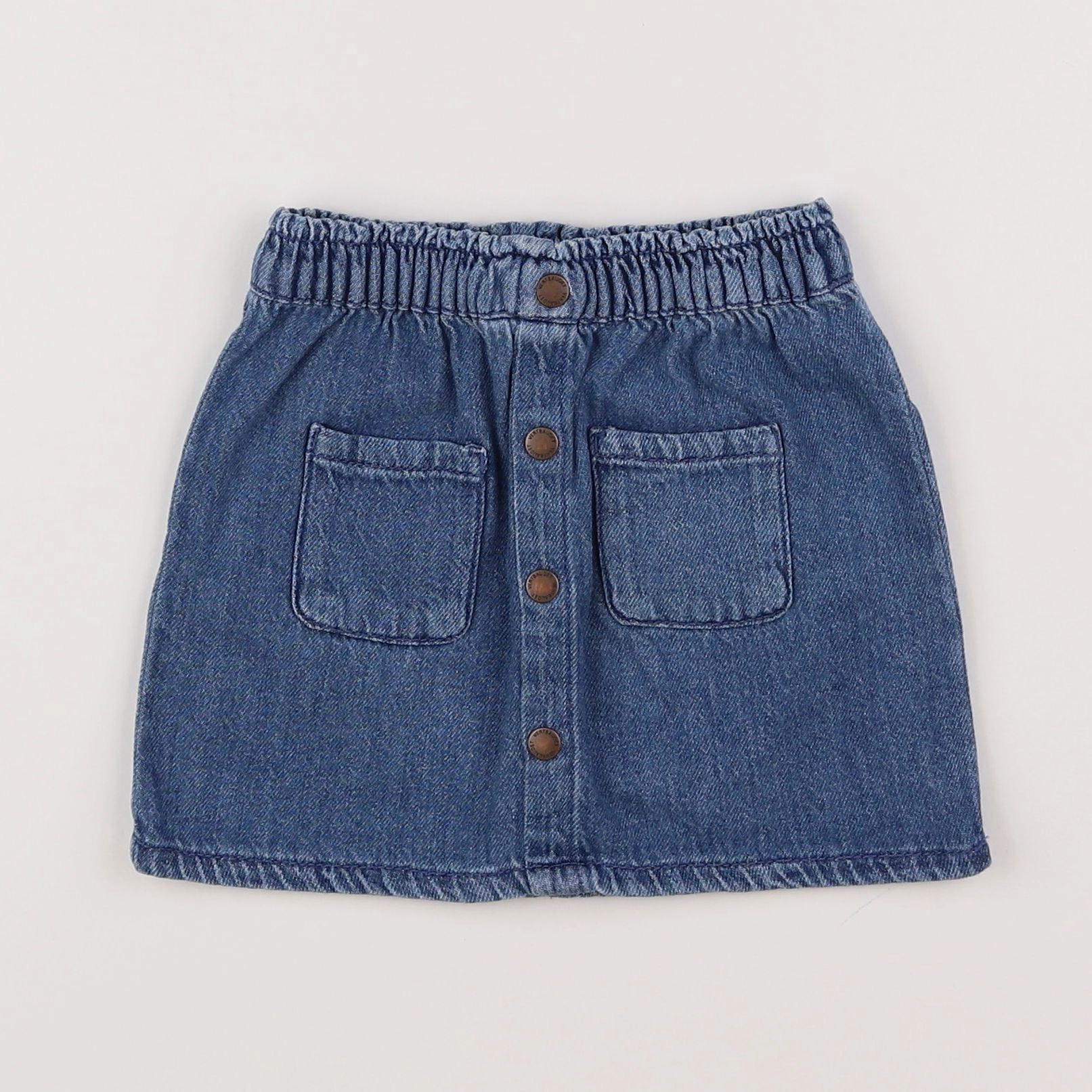 Vertbaudet - jupe bleu - 18 mois