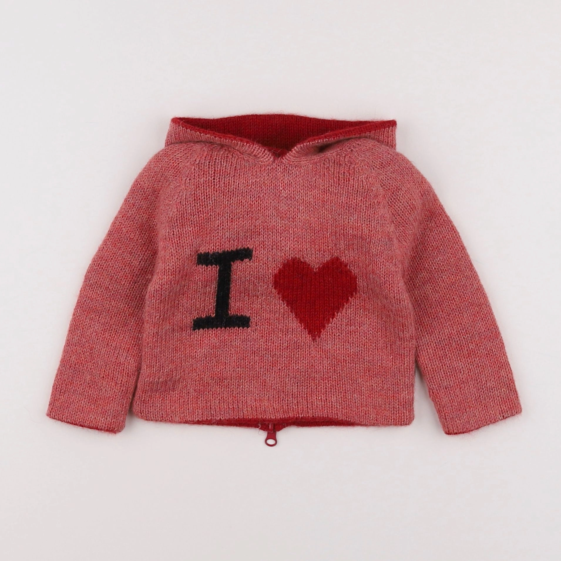 Oeuf NYC - pull rose - 6 mois