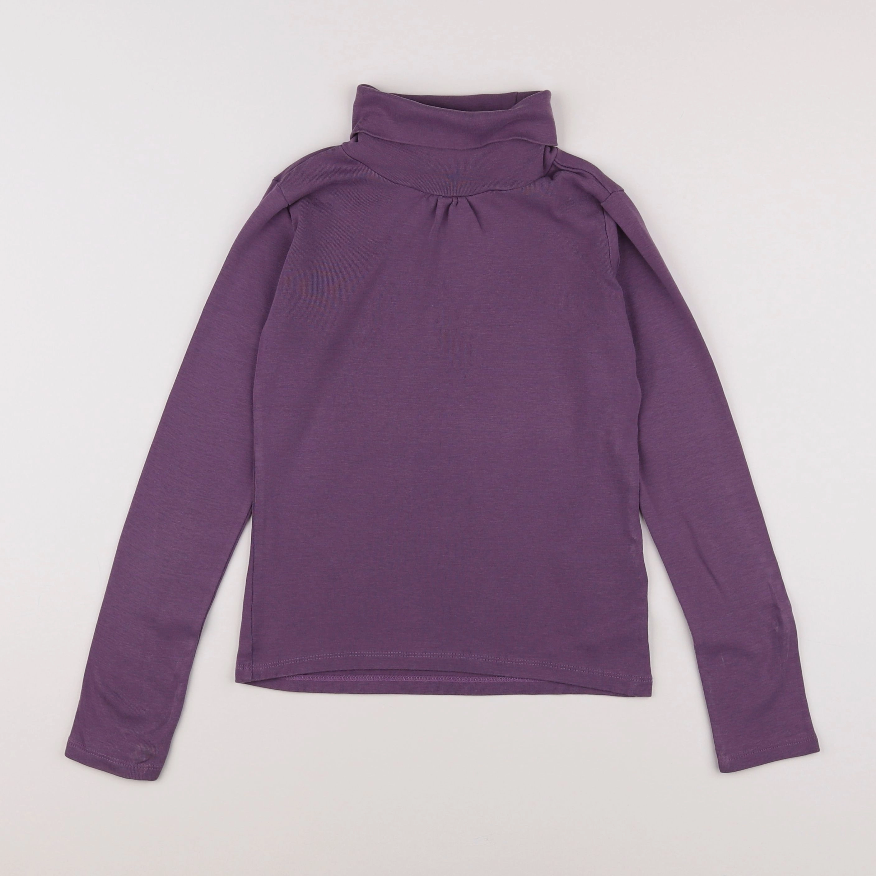 Vertbaudet - sous-pull violet - 10 ans