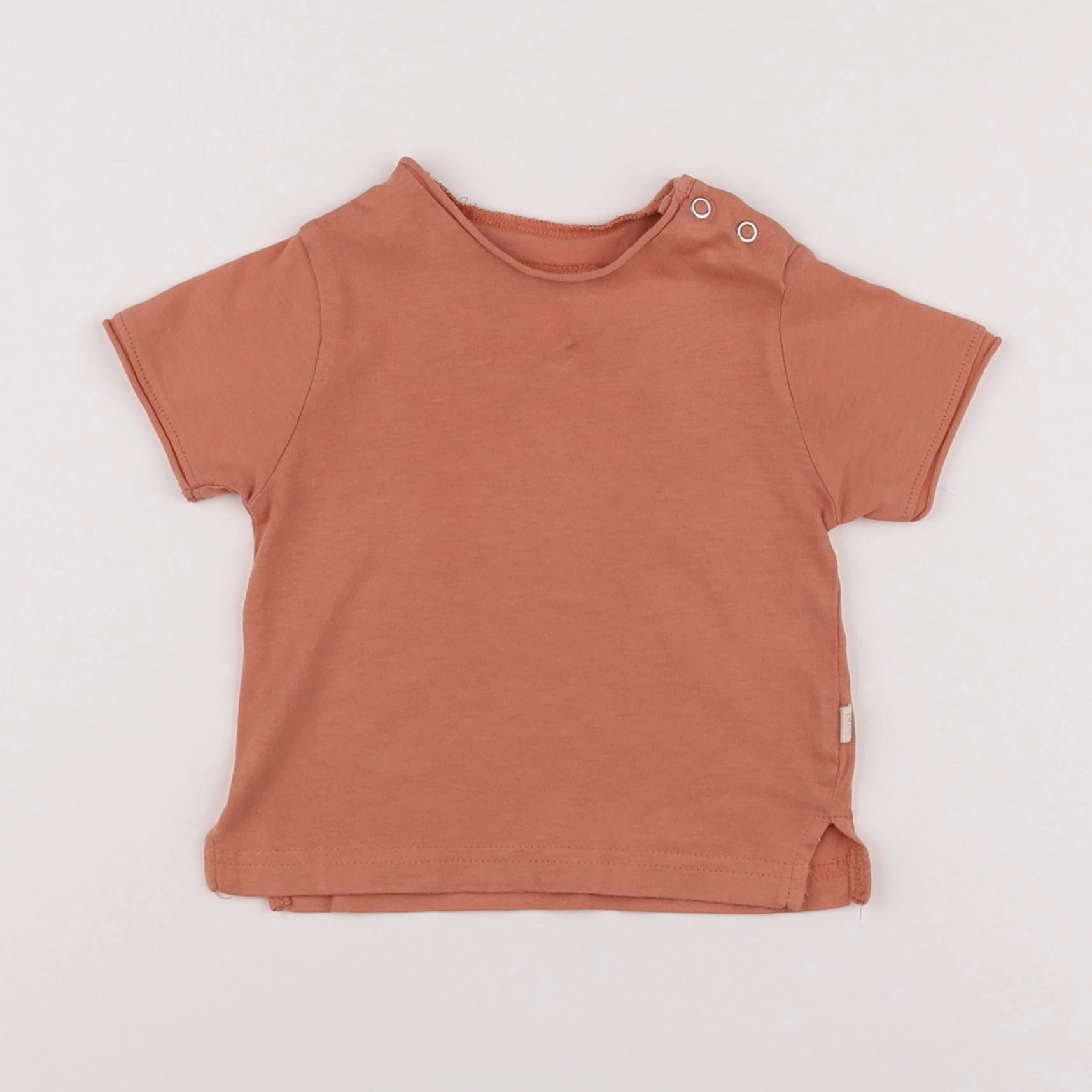 Minimalisma - tee-shirt marron - 6/12 mois