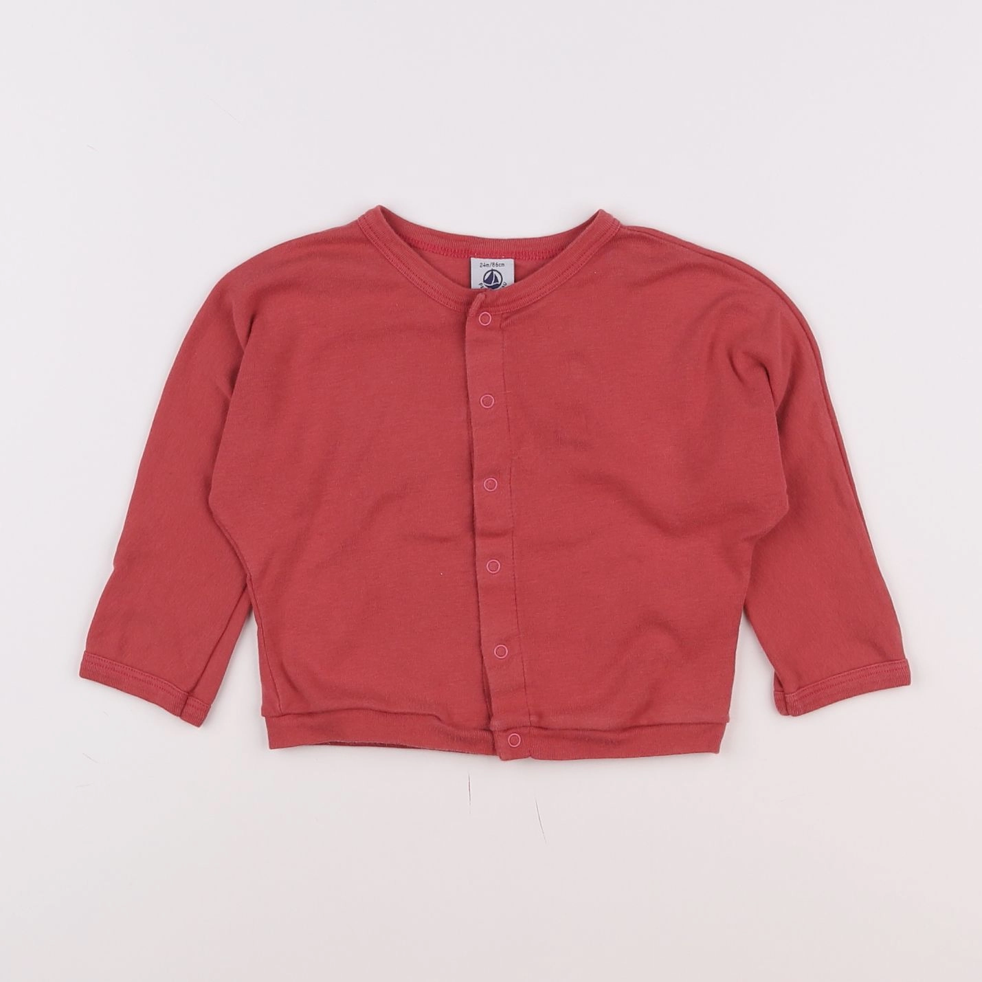 Petit Bateau - tee-shirt rose - 2 ans