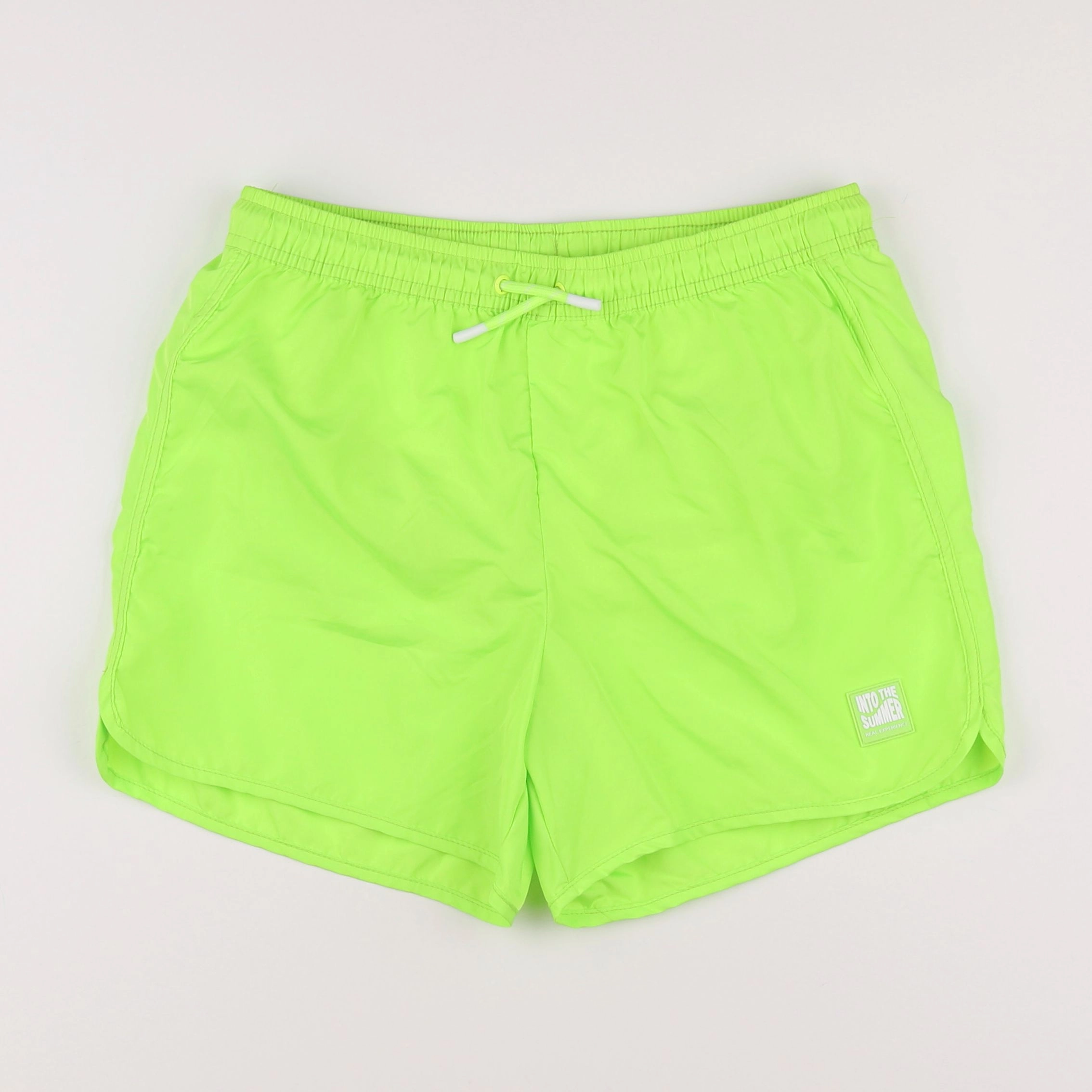 Zara - maillot de bain vert fluo - 13/14 ans