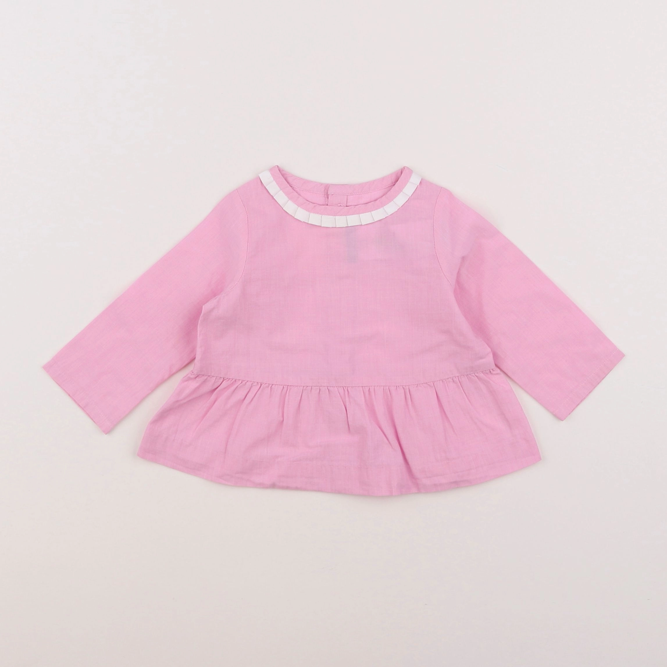 Jacadi - blouse rose - 6 mois