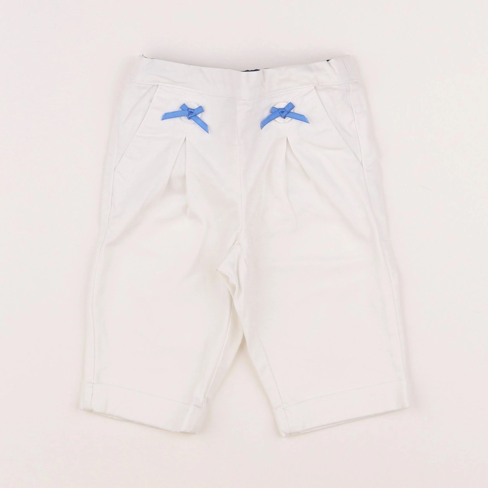 Jacadi - pantalon blanc - 6 mois