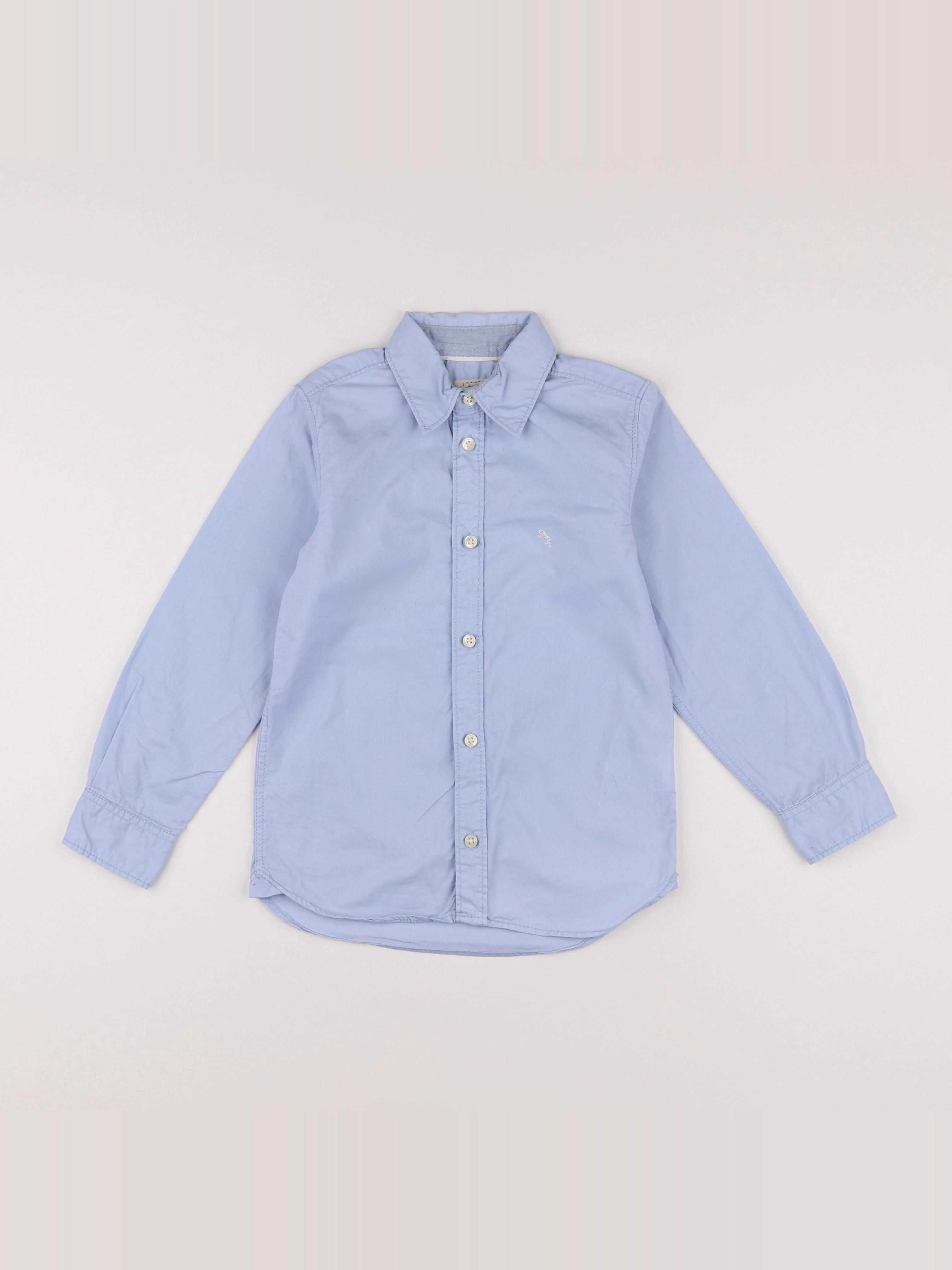 H&M - chemise bleu - 5/6 ans