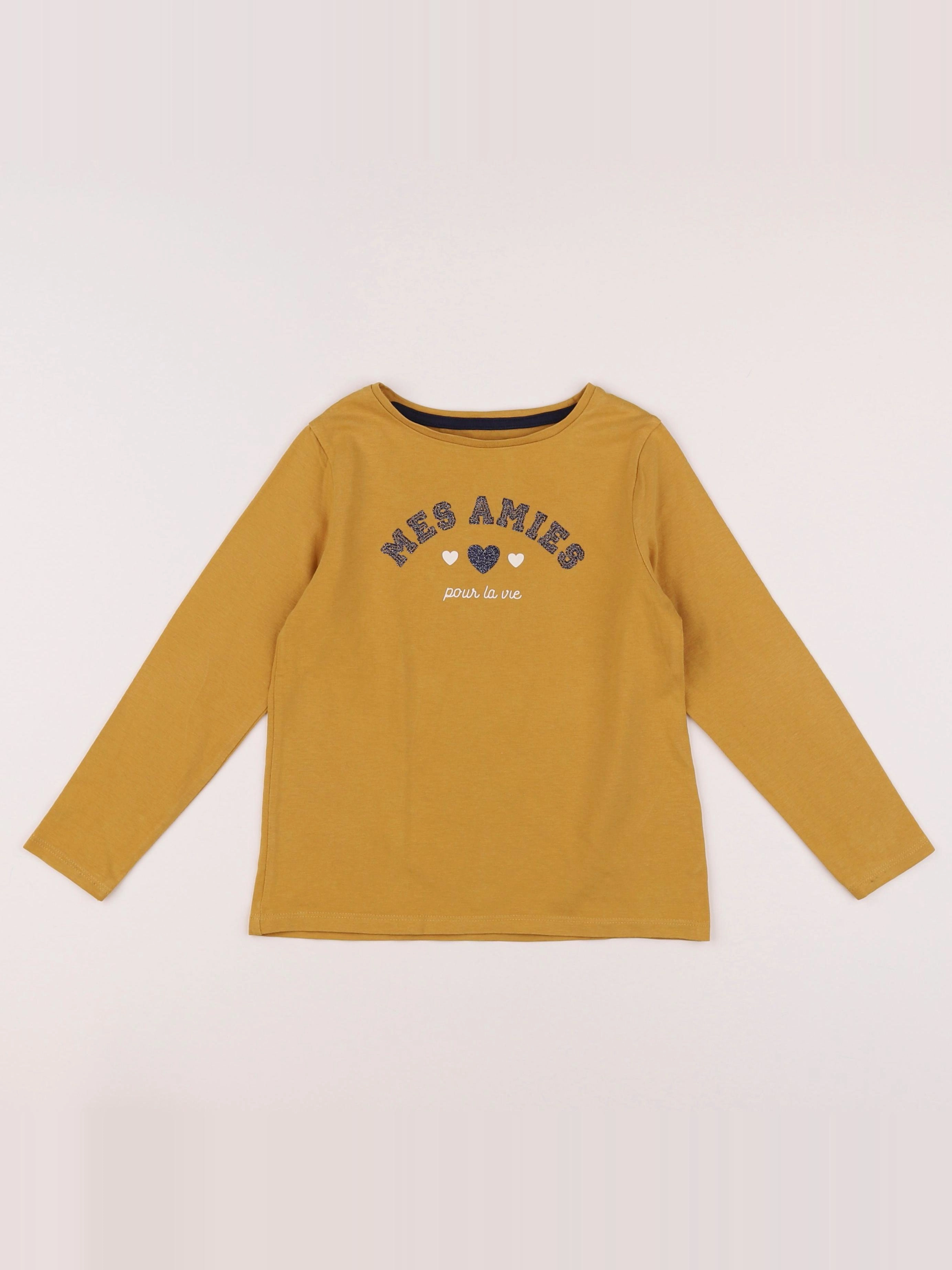 Vertbaudet - tee-shirt vert - 6 ans