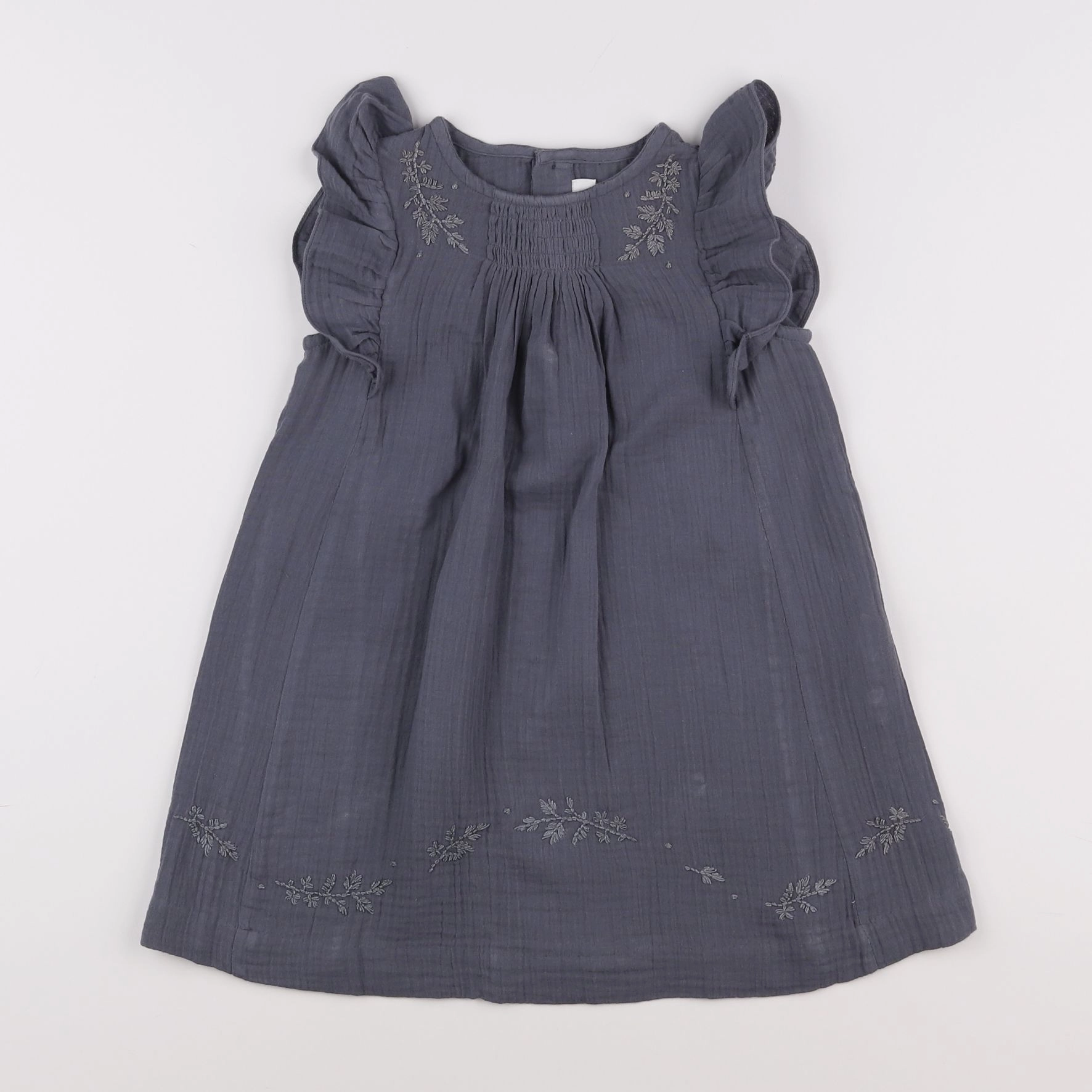 Bonpoint - robe gris - 4 ans