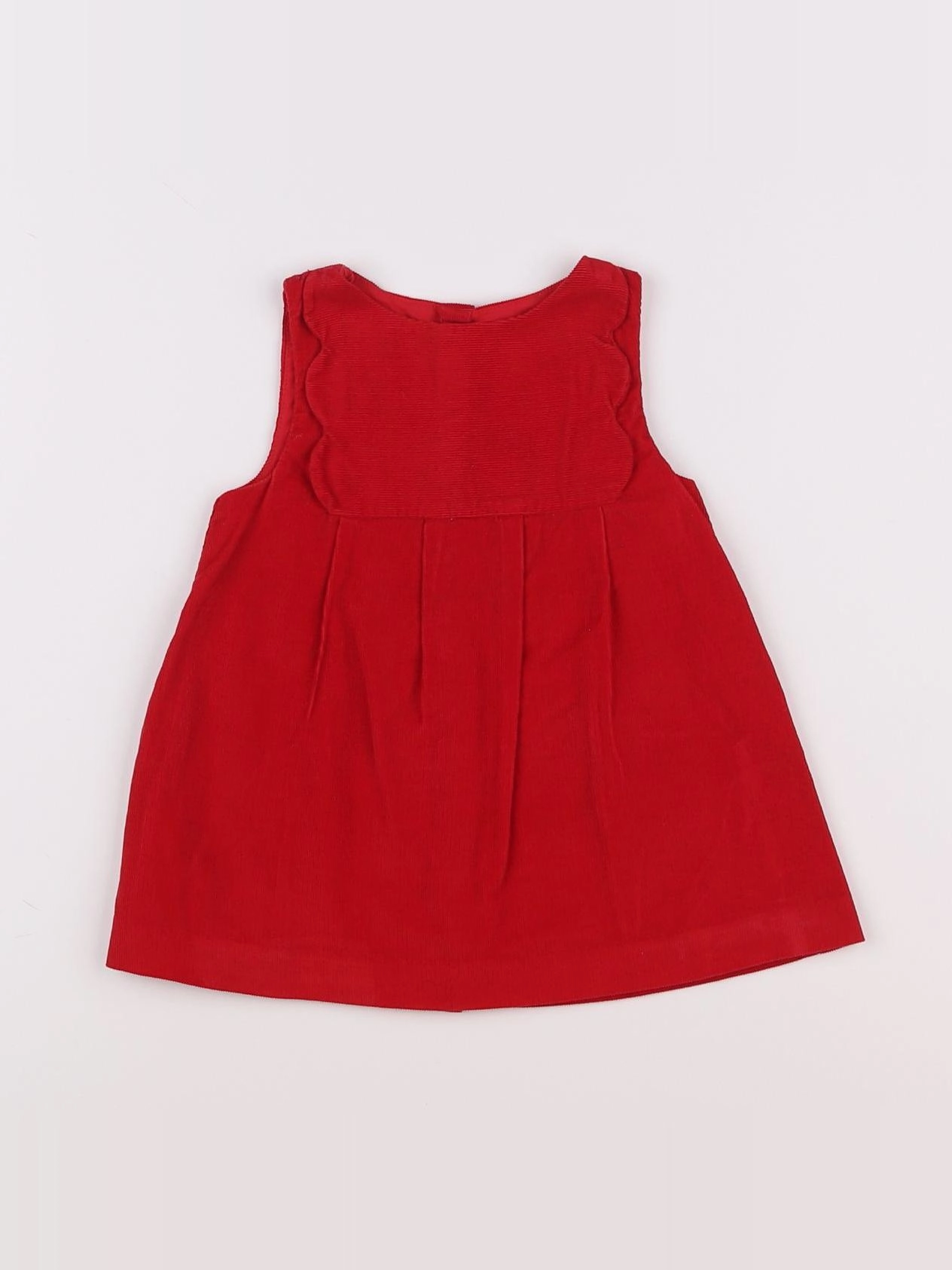 Jacadi - robe rouge - 12 mois