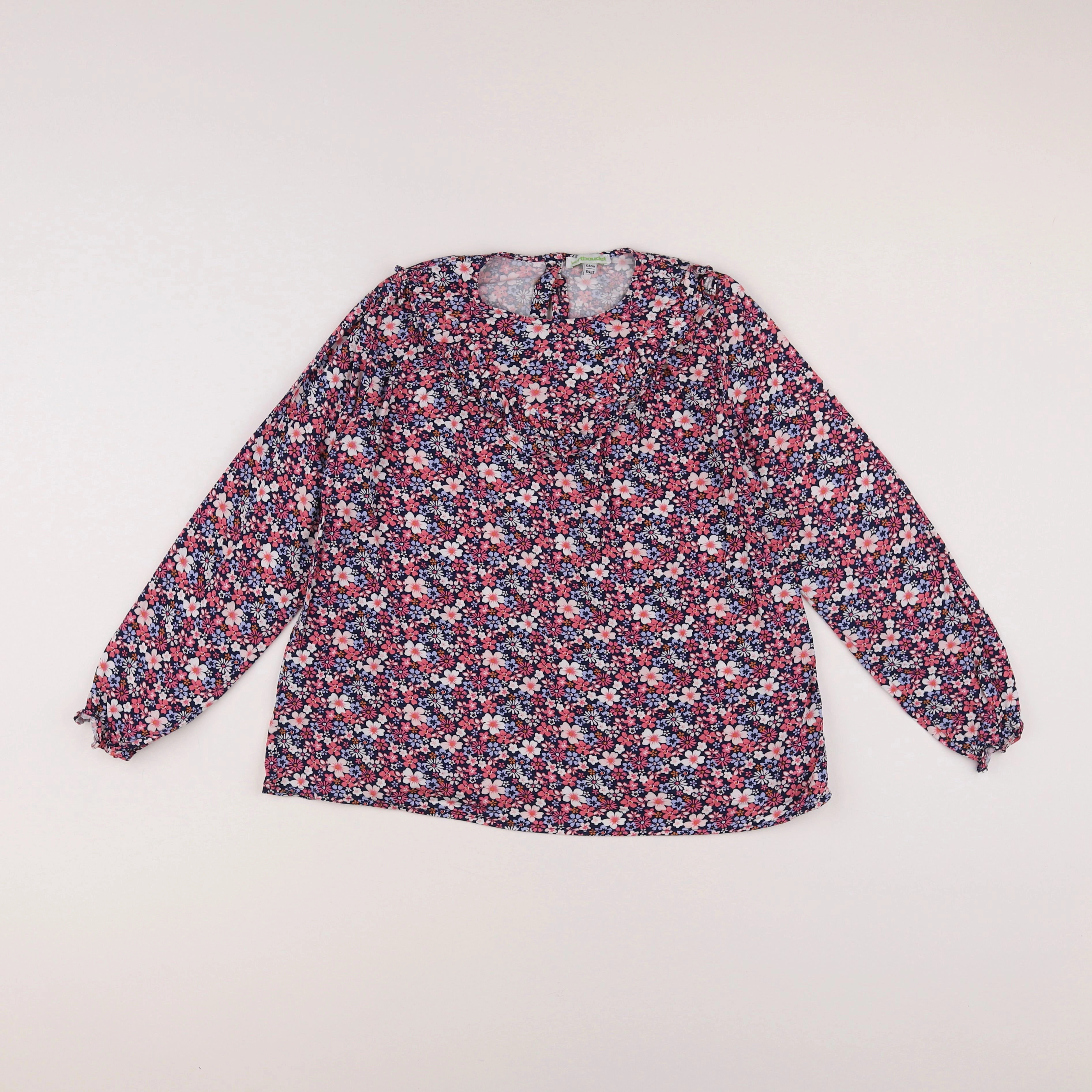 Vertbaudet - blouse multicolore - 10 ans