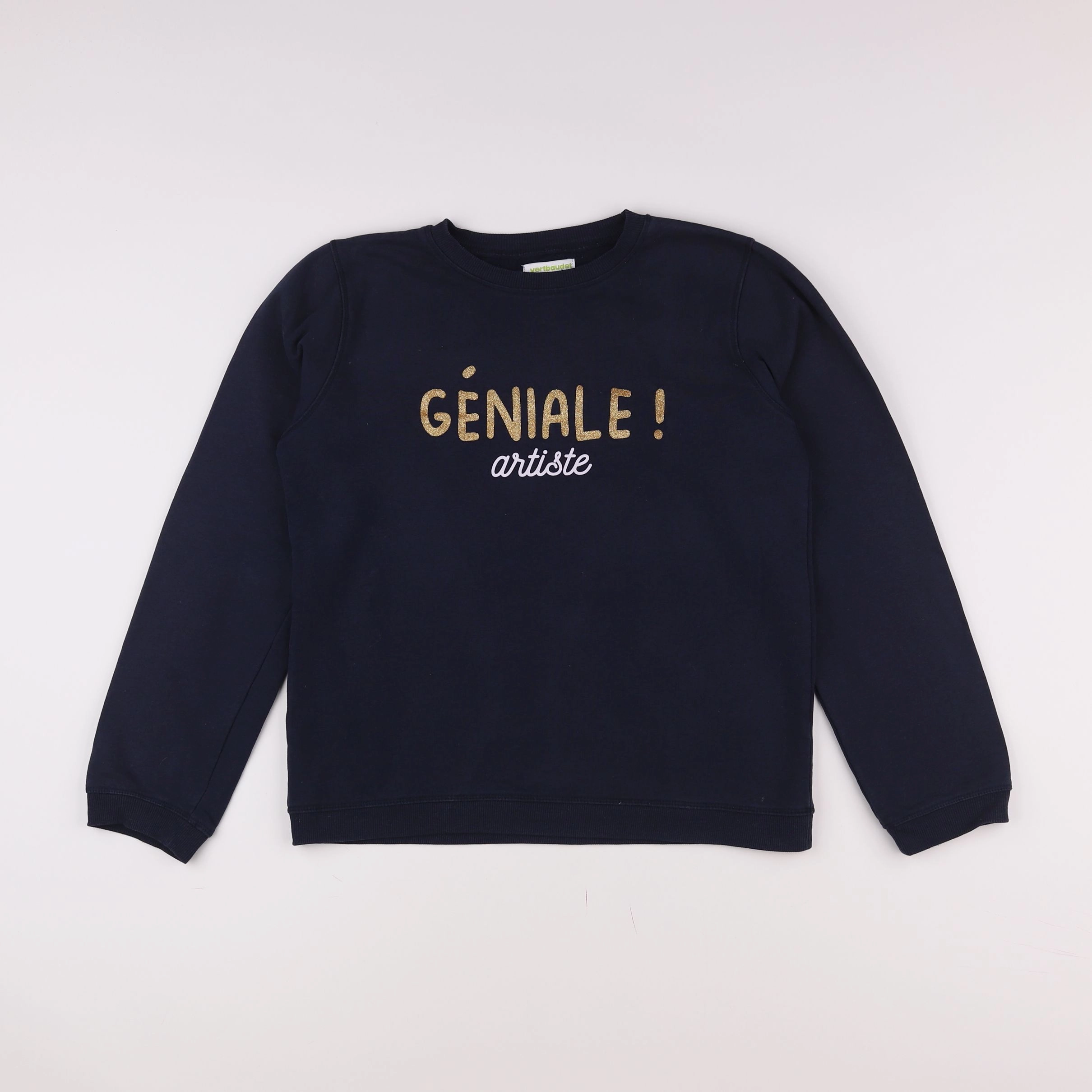 Vertbaudet - sweat bleu - 14 ans