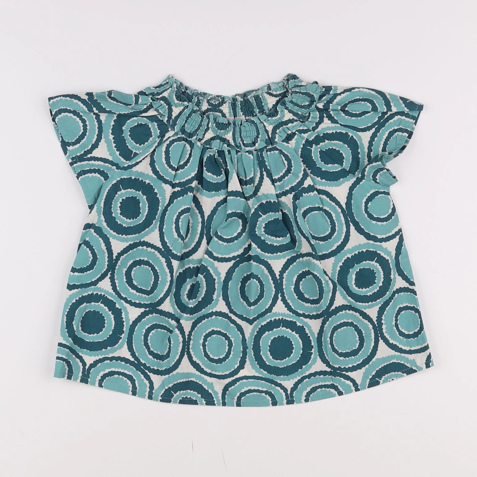 Bonpoint - blouse bleu - 4 ans