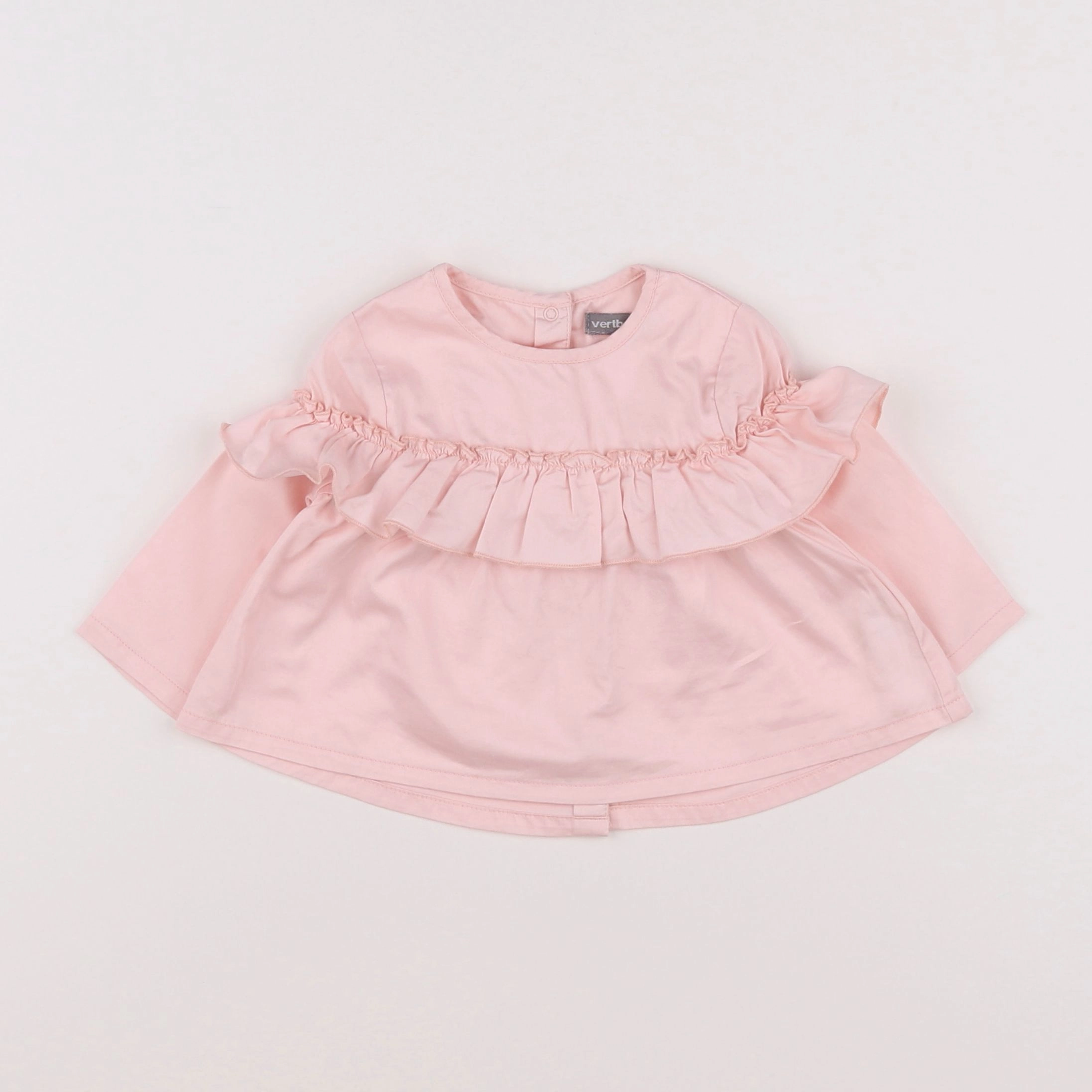 Vertbaudet - blouse rose - 6 mois