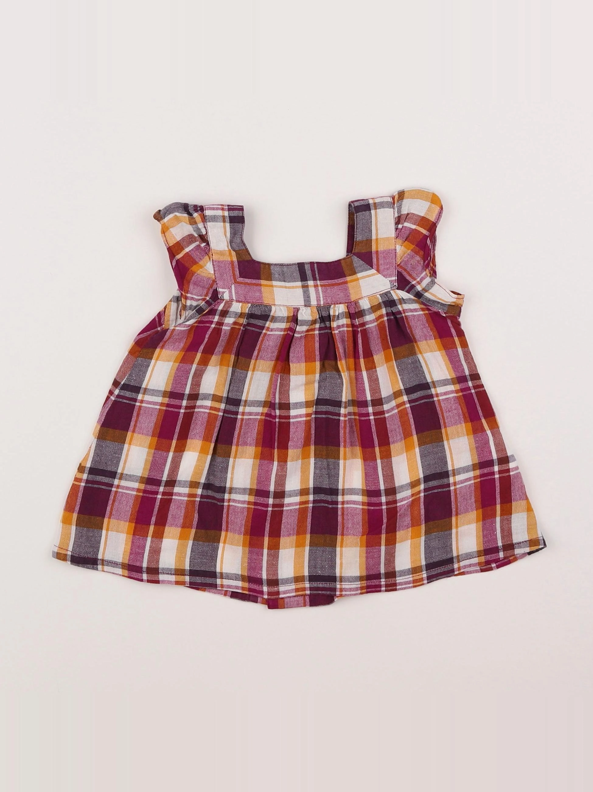 Vertbaudet - blouse multicolore - 9 mois