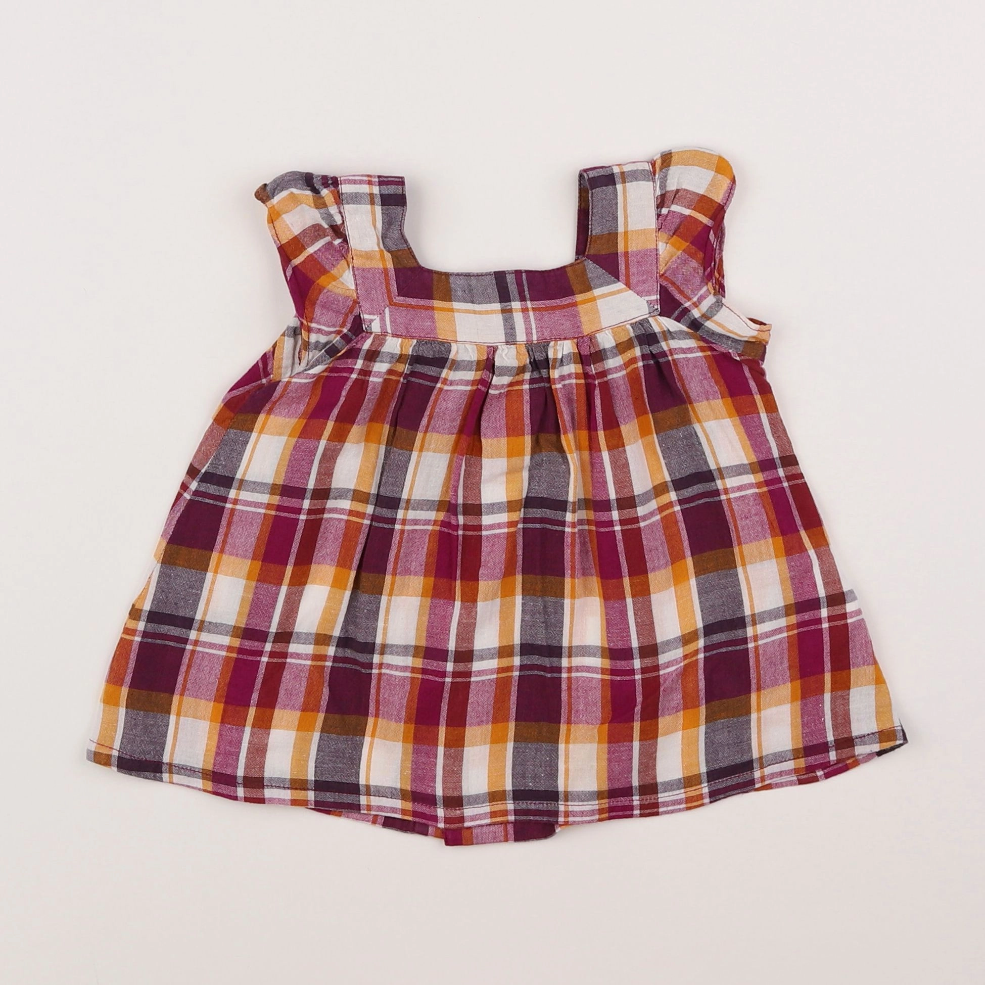 Vertbaudet - blouse multicolore - 9 mois