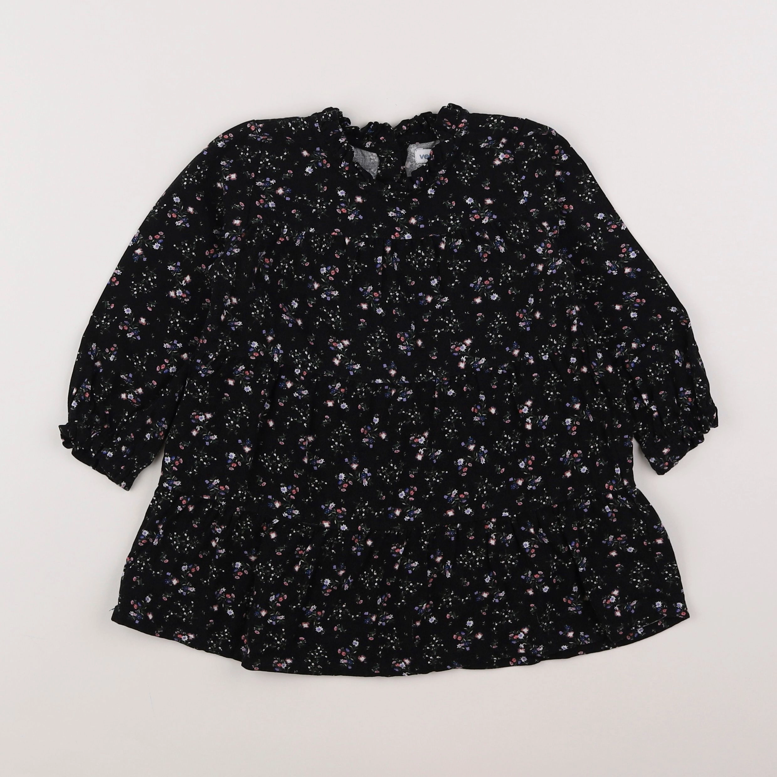 Vertbaudet - robe noir - 2 ans