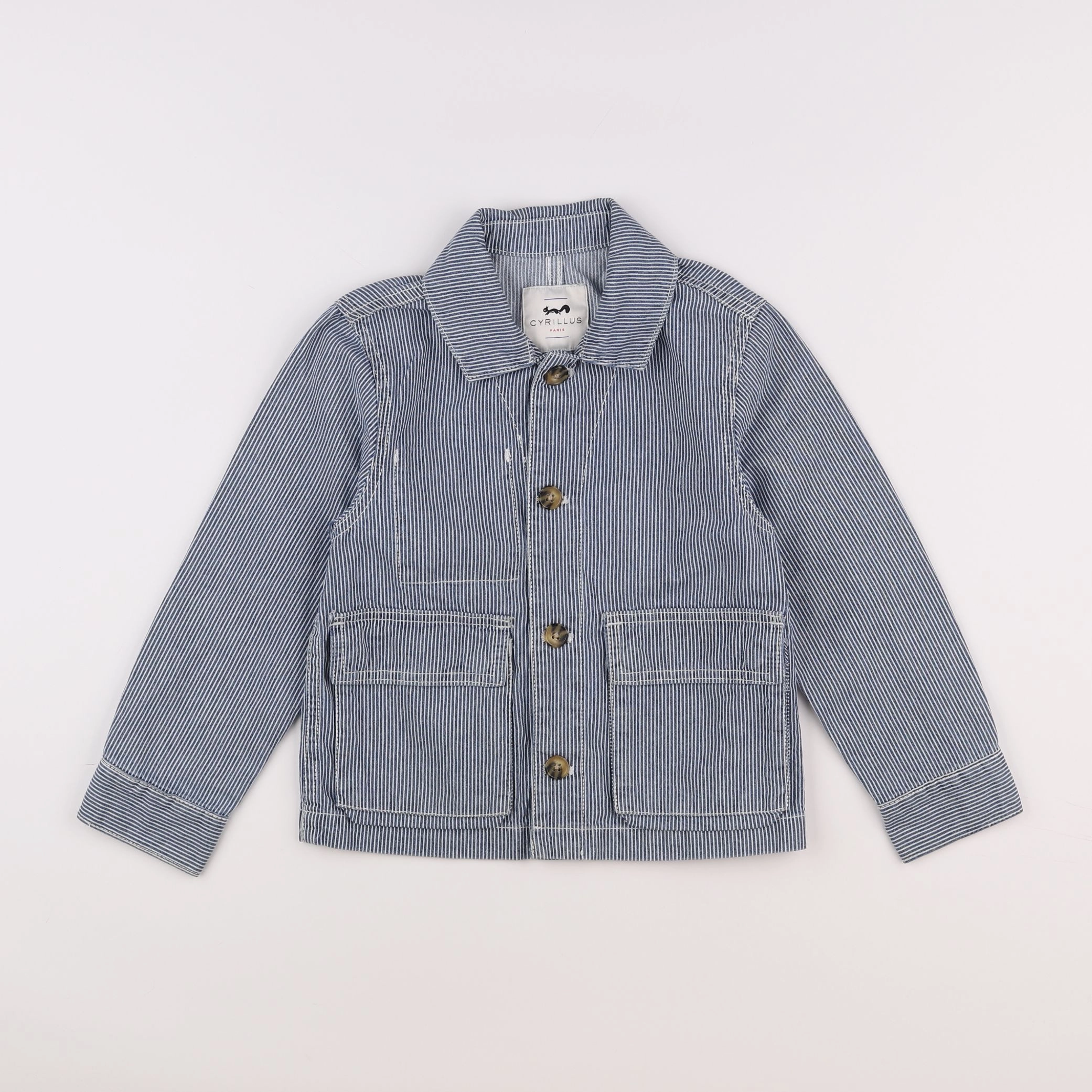 Cyrillus - veste bleu - 6 ans